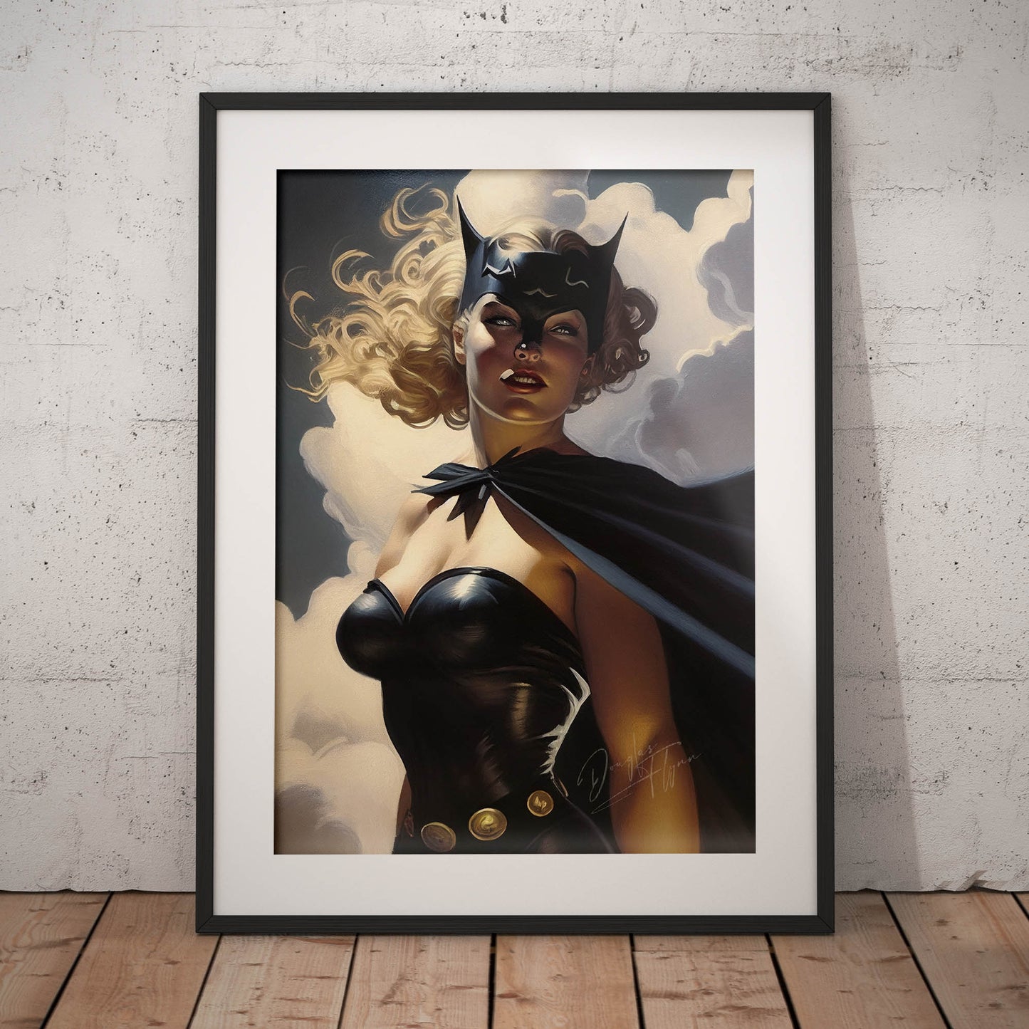 »Miss Mystery« retro poster