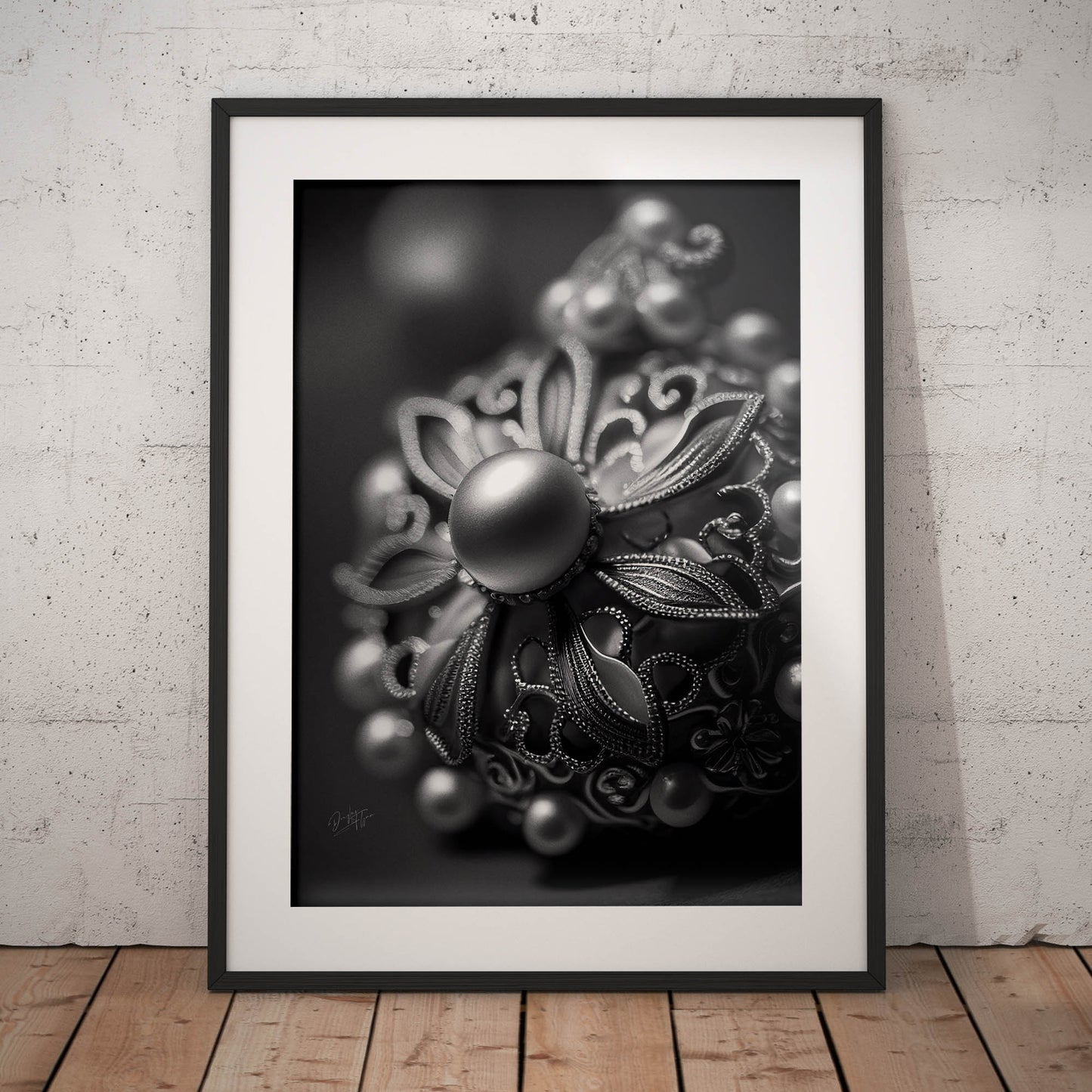 »Elegance of Grayscale« poster