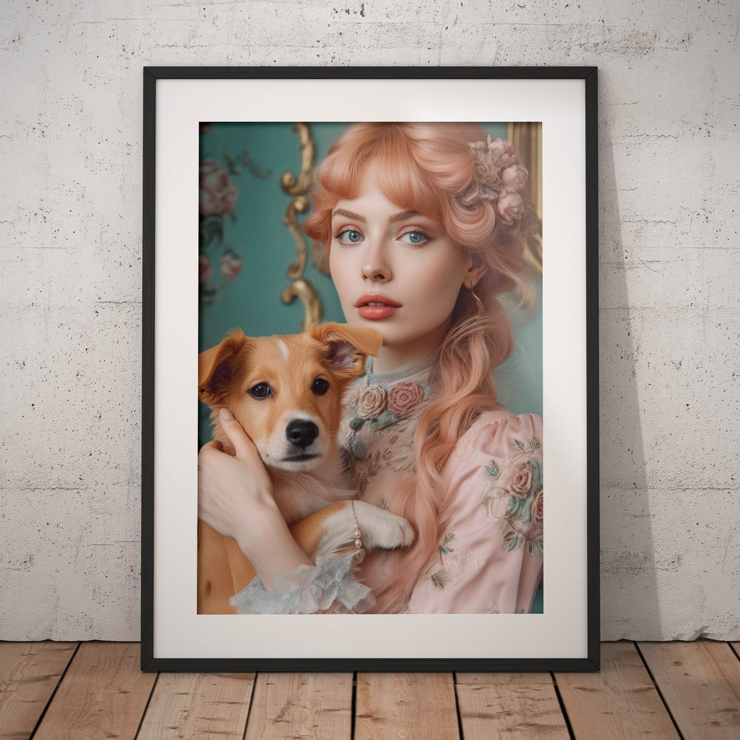 »Enchanting Rococo Forest Fantasies« poster