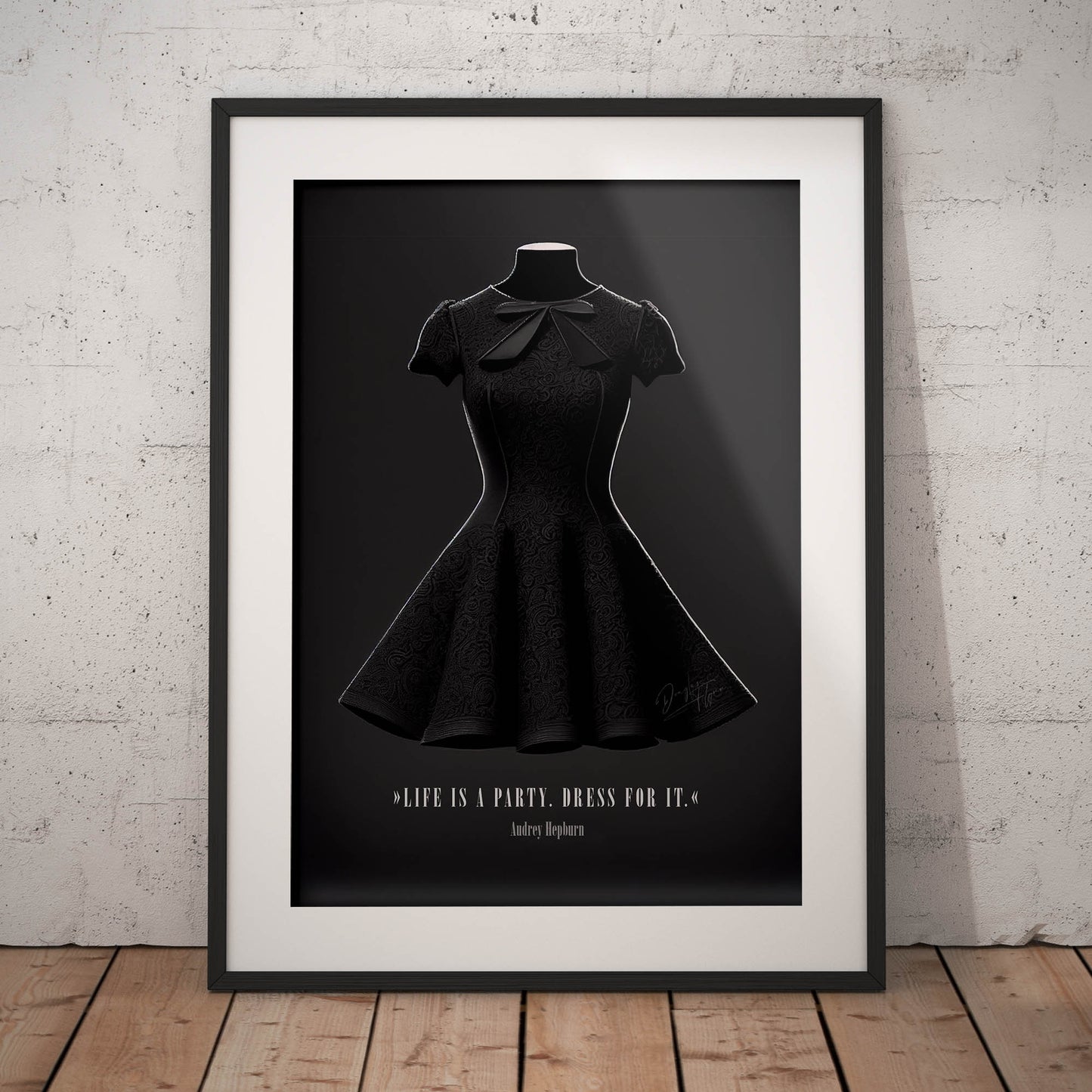 »Life Is A Party« retro poster