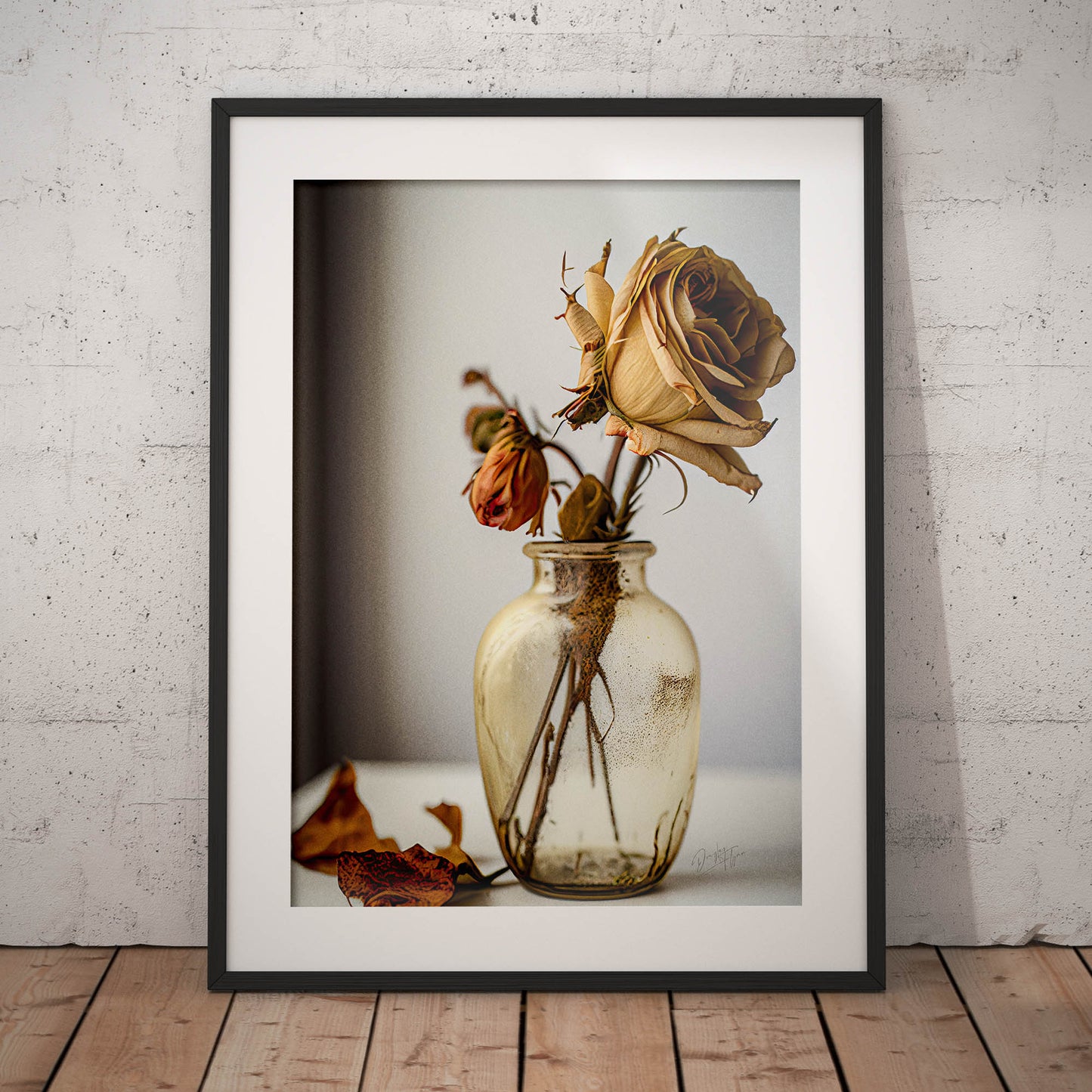 »Rusty Rose« designposter