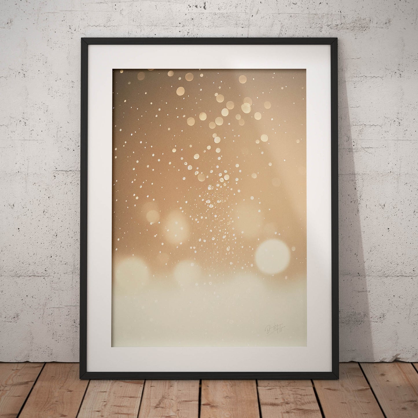 »Snow Falling« designposter