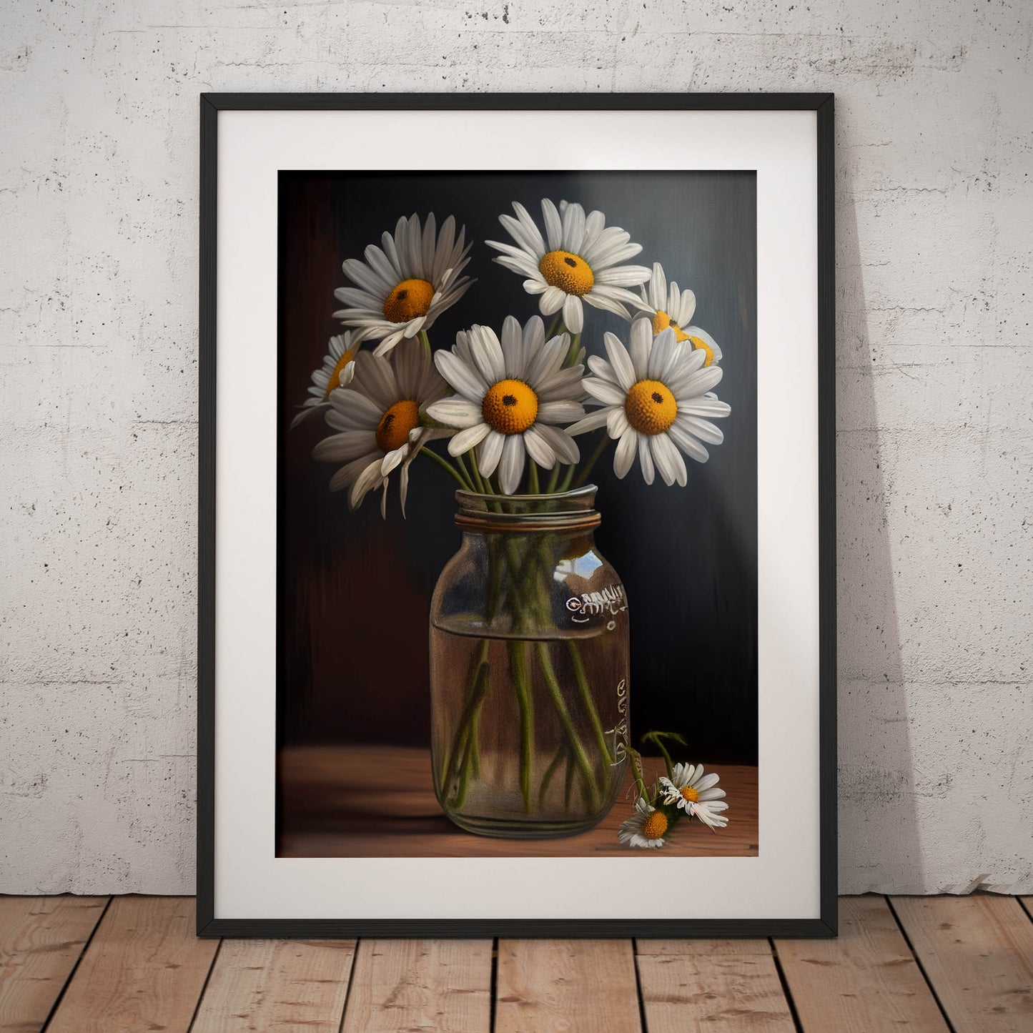 »Romantic Bouquet« retro poster