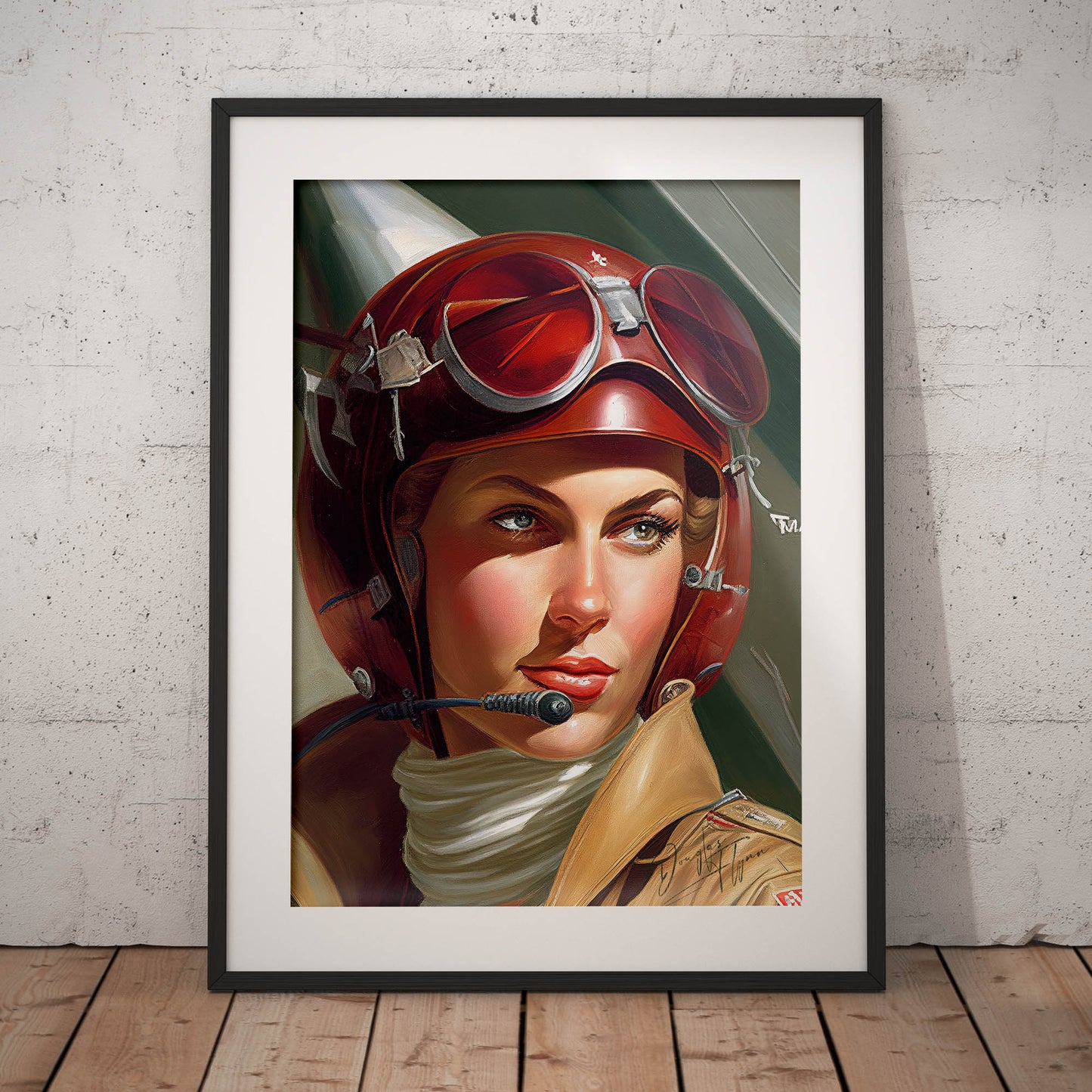 »Scan the skies for me« retro poster