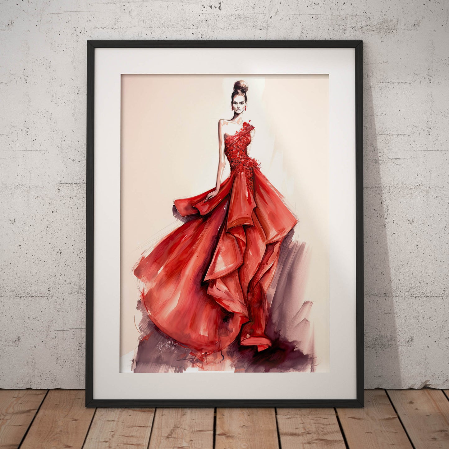 »Gowning Around« poster