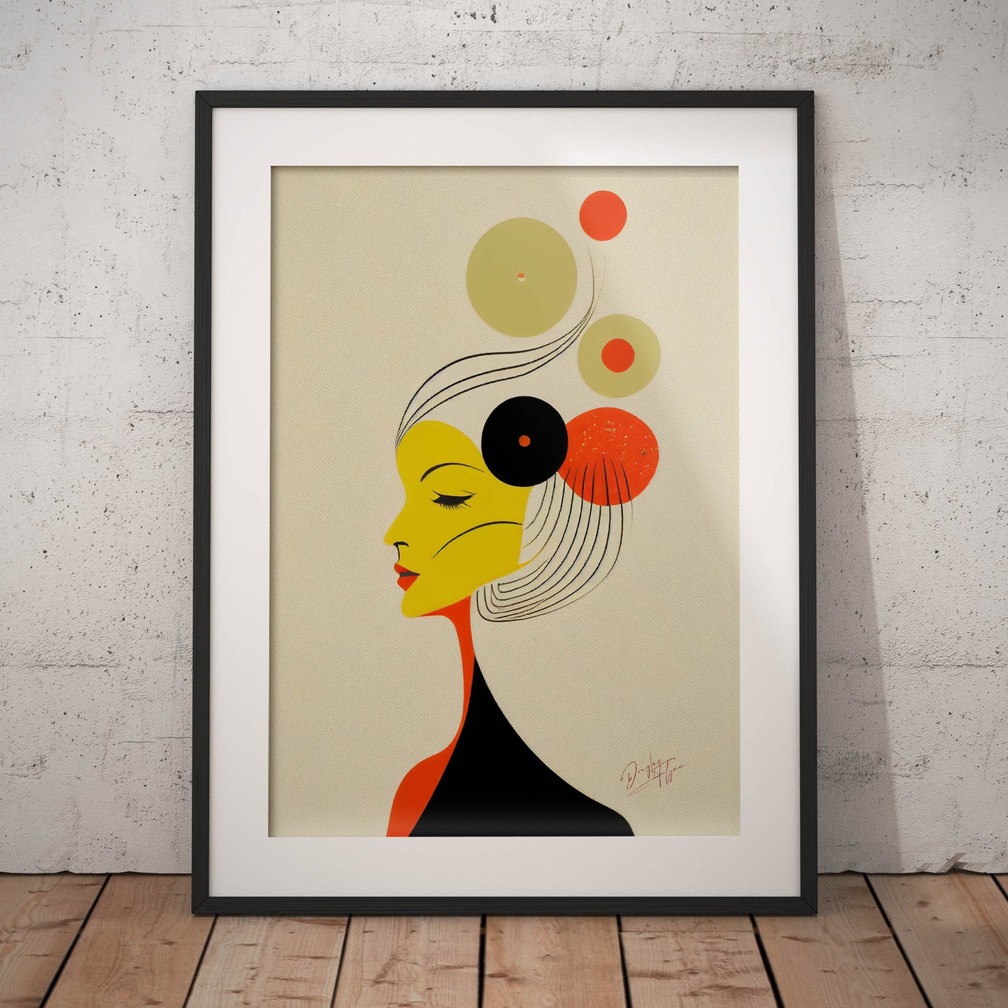 »The Power of Sisterhood« retro poster
