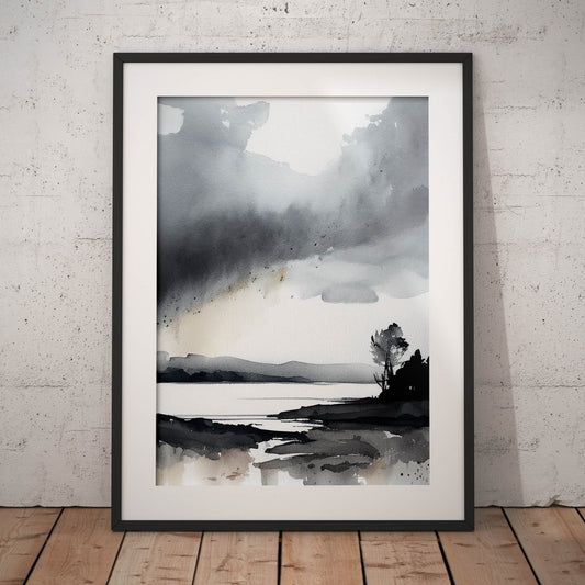 »Horizon Mood« retro poster