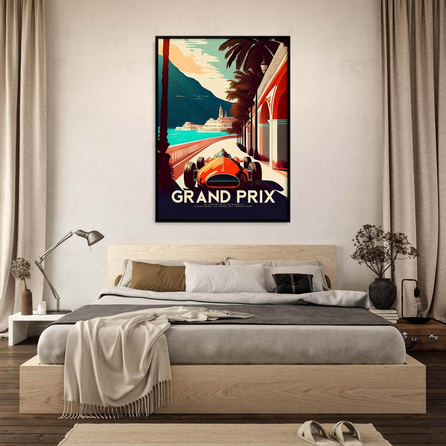 »Vintage Victory Run« retro poster