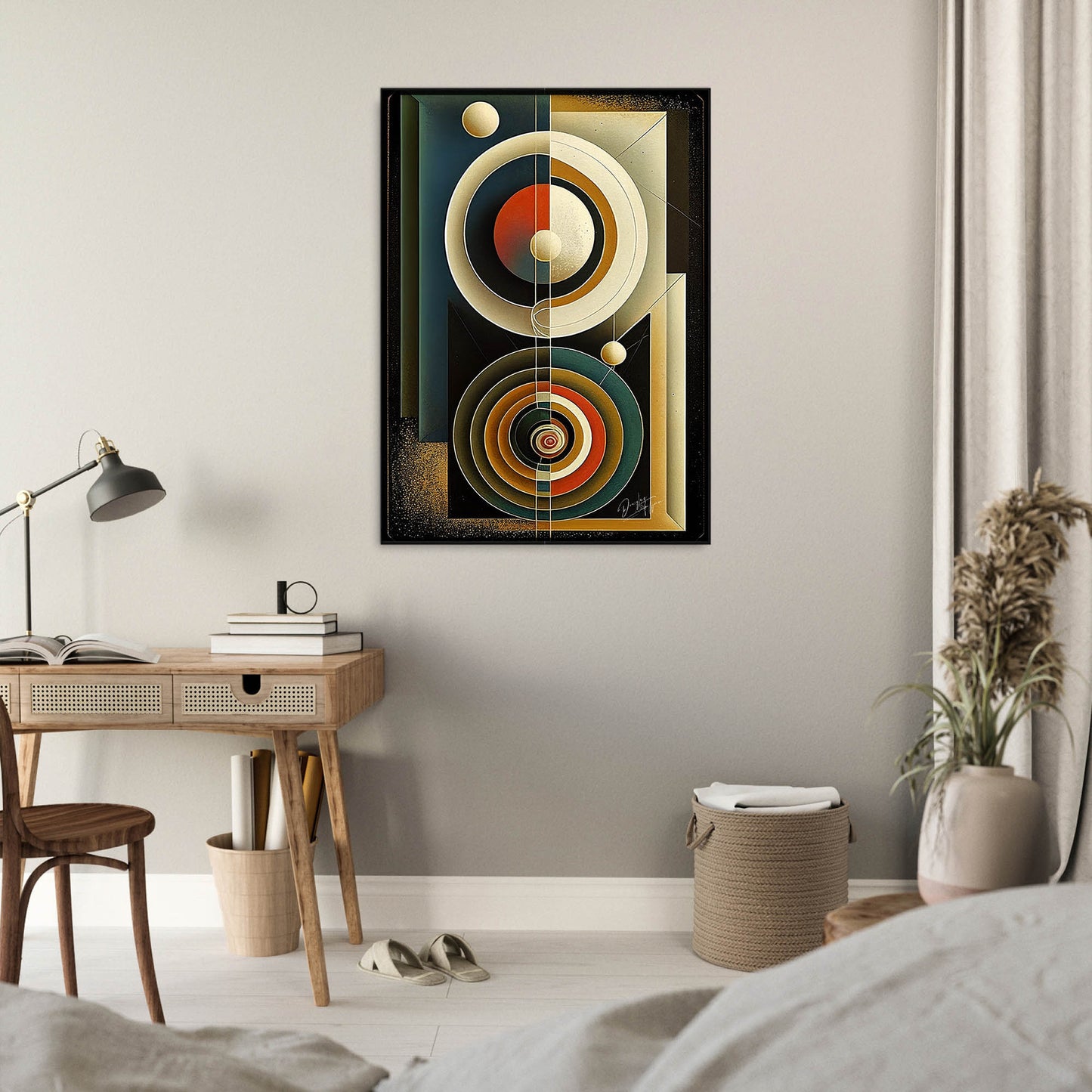 »Chromatic Chaos Theory« retro poster