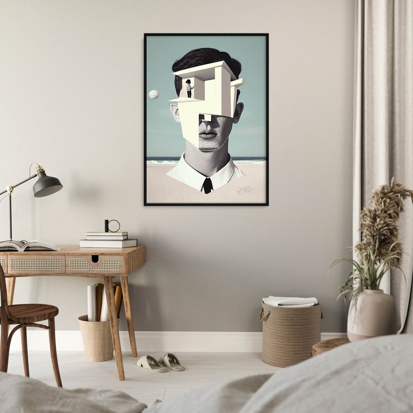 »Beyond the Mirror's Edge« retro poster
