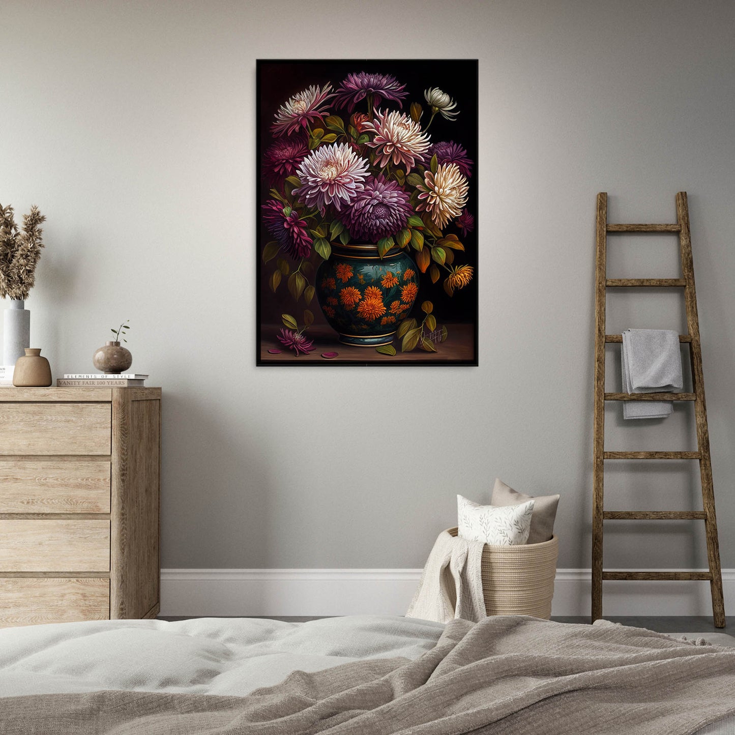 »Blooming Love« retro poster