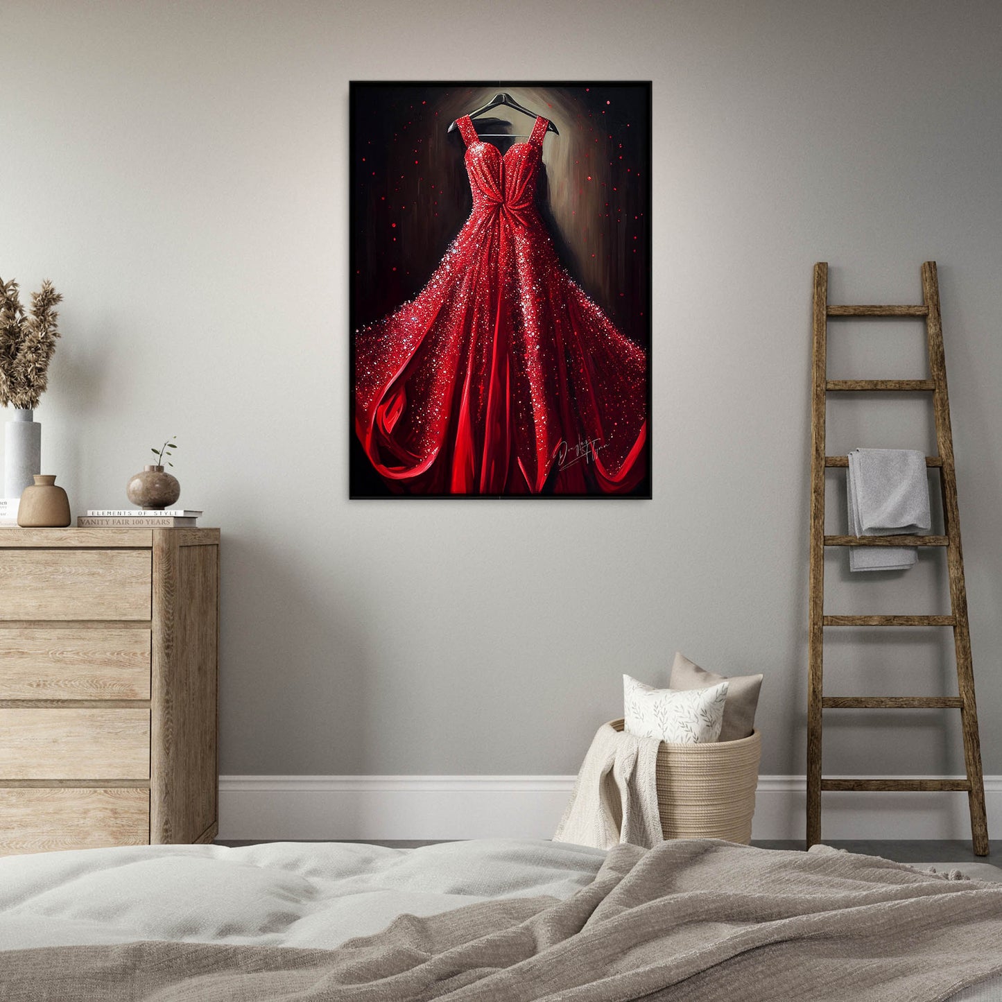 »Fiery Ruby Dress«
