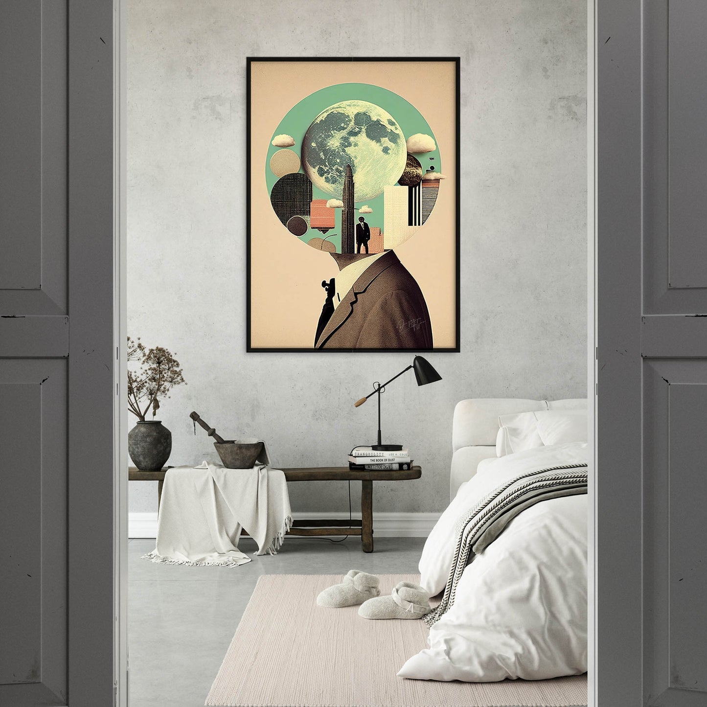 »Esoteric Garden of the Mind« retro poster