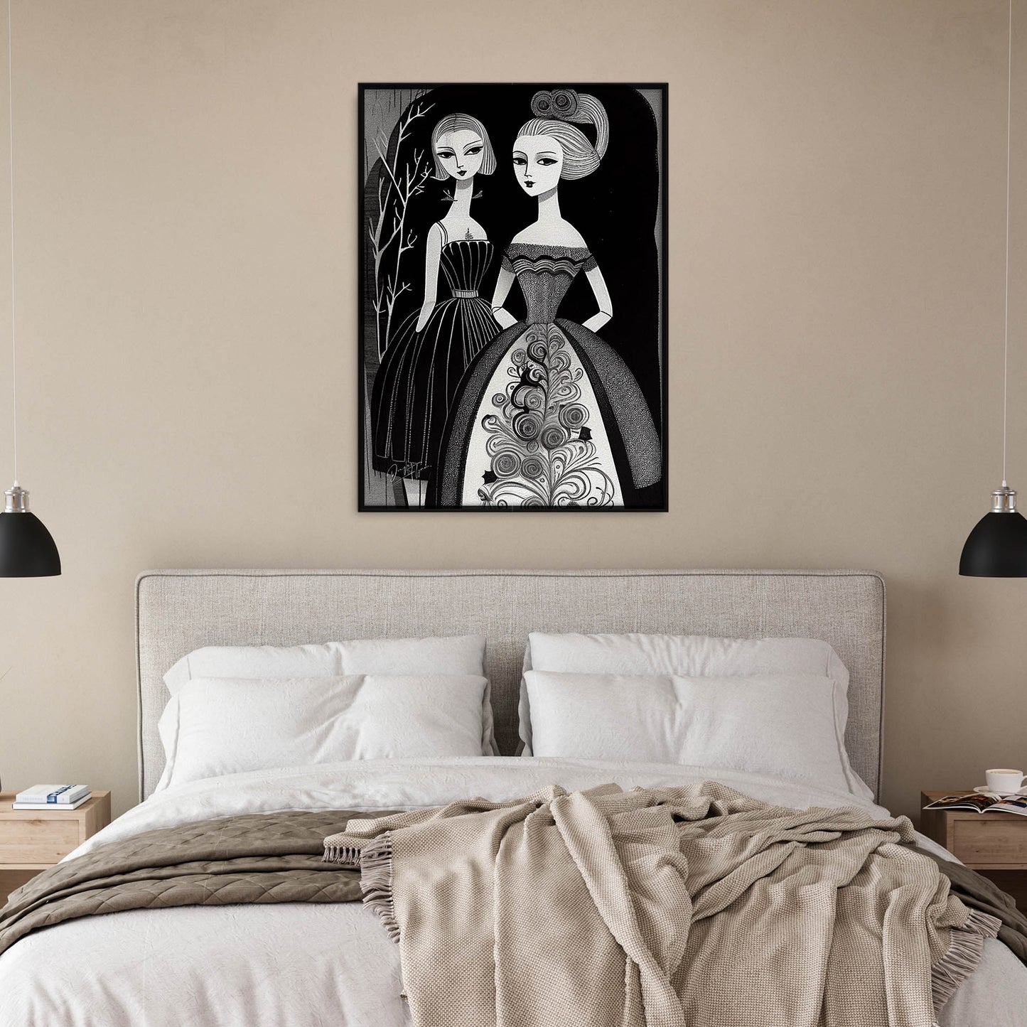 »Angelica And Me« retro poster