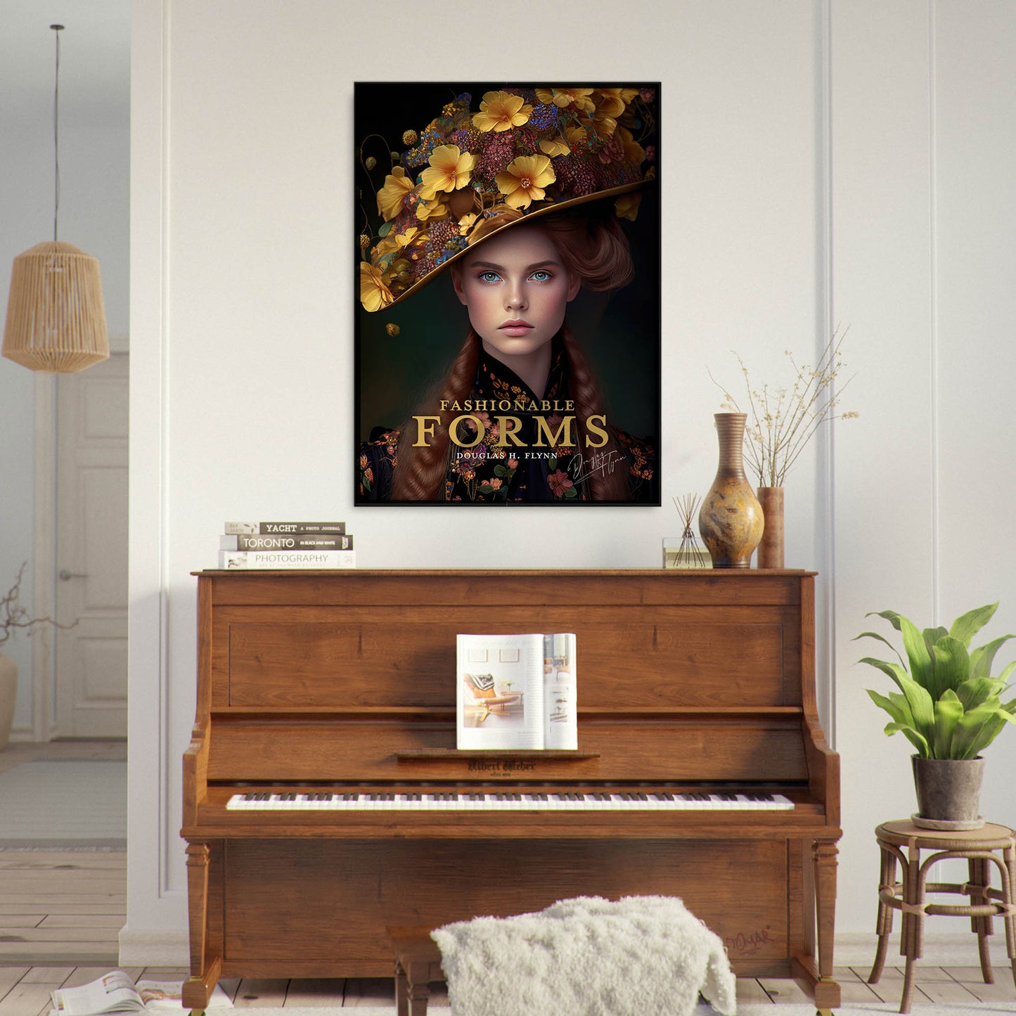 »Fashionable Forms« merch poster