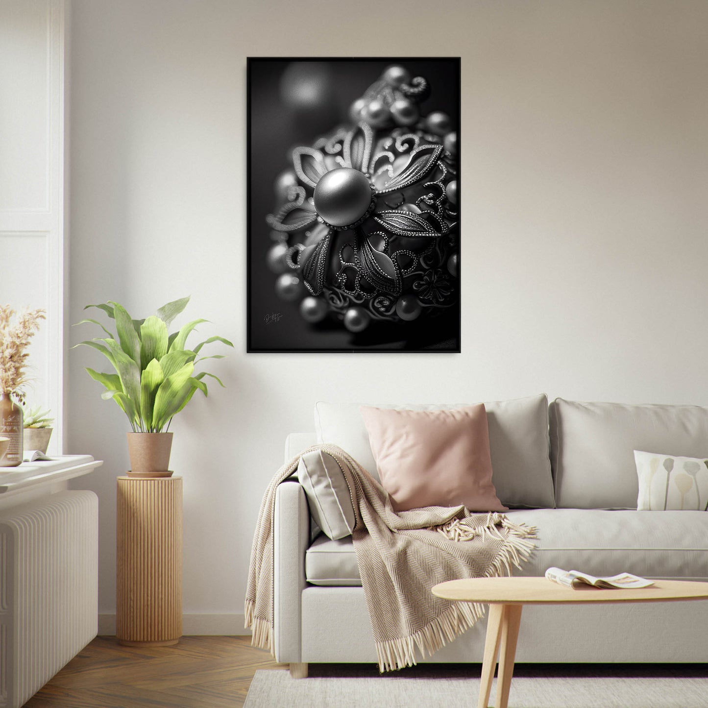 »Elegance of Grayscale« poster