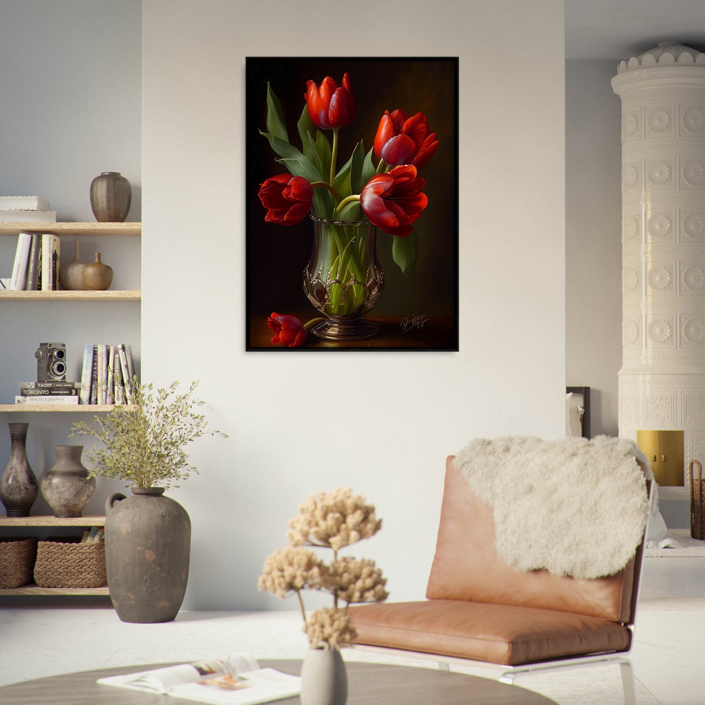»Graceful Arrangement« retro poster