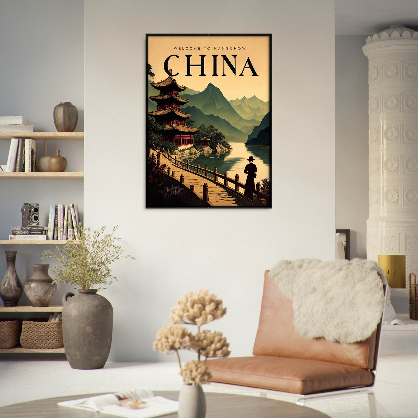 »China, travel poster no 2« retro poster