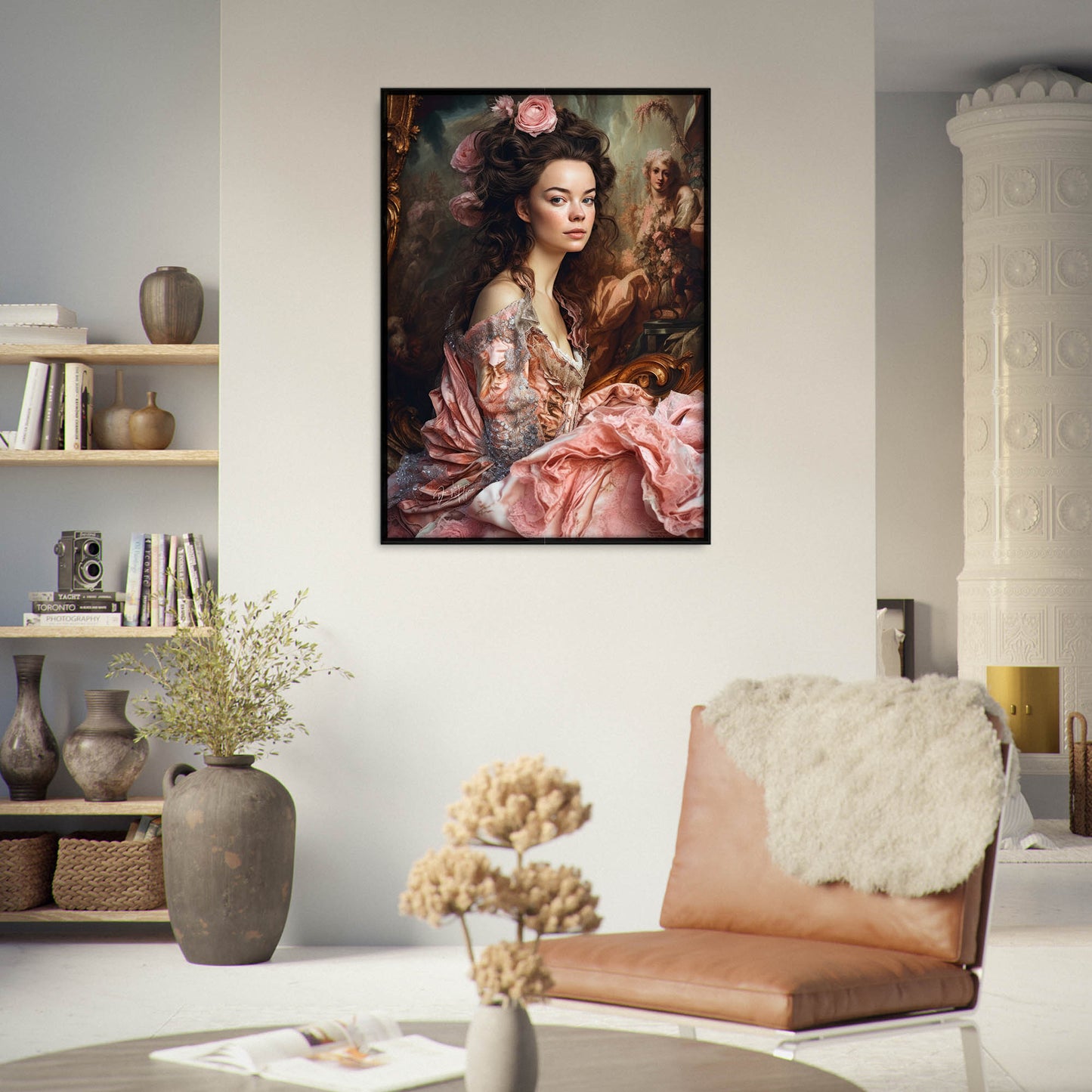»Mesmerizing Rococo Enchantments« poster