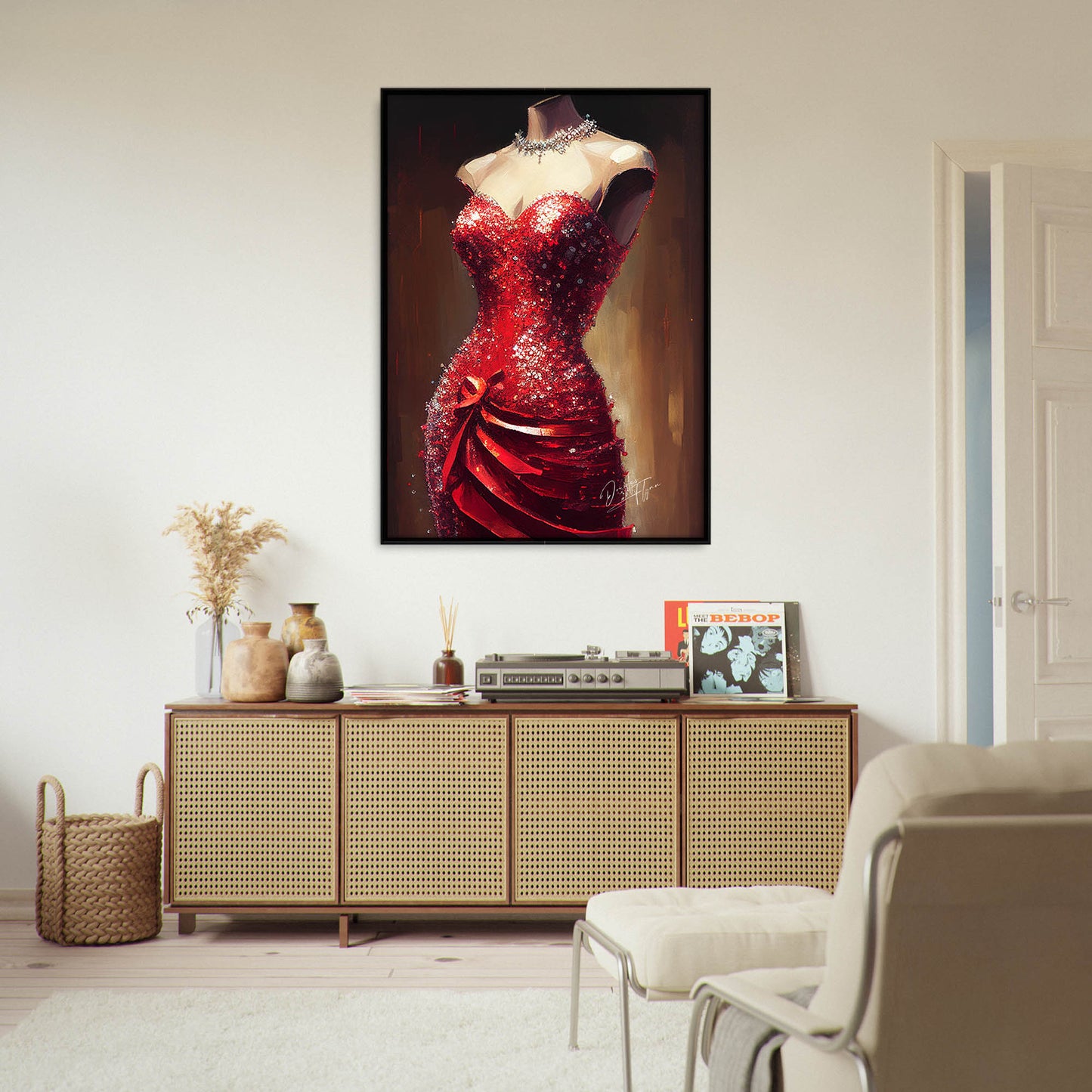 »Radiant Red Carpet Dress«