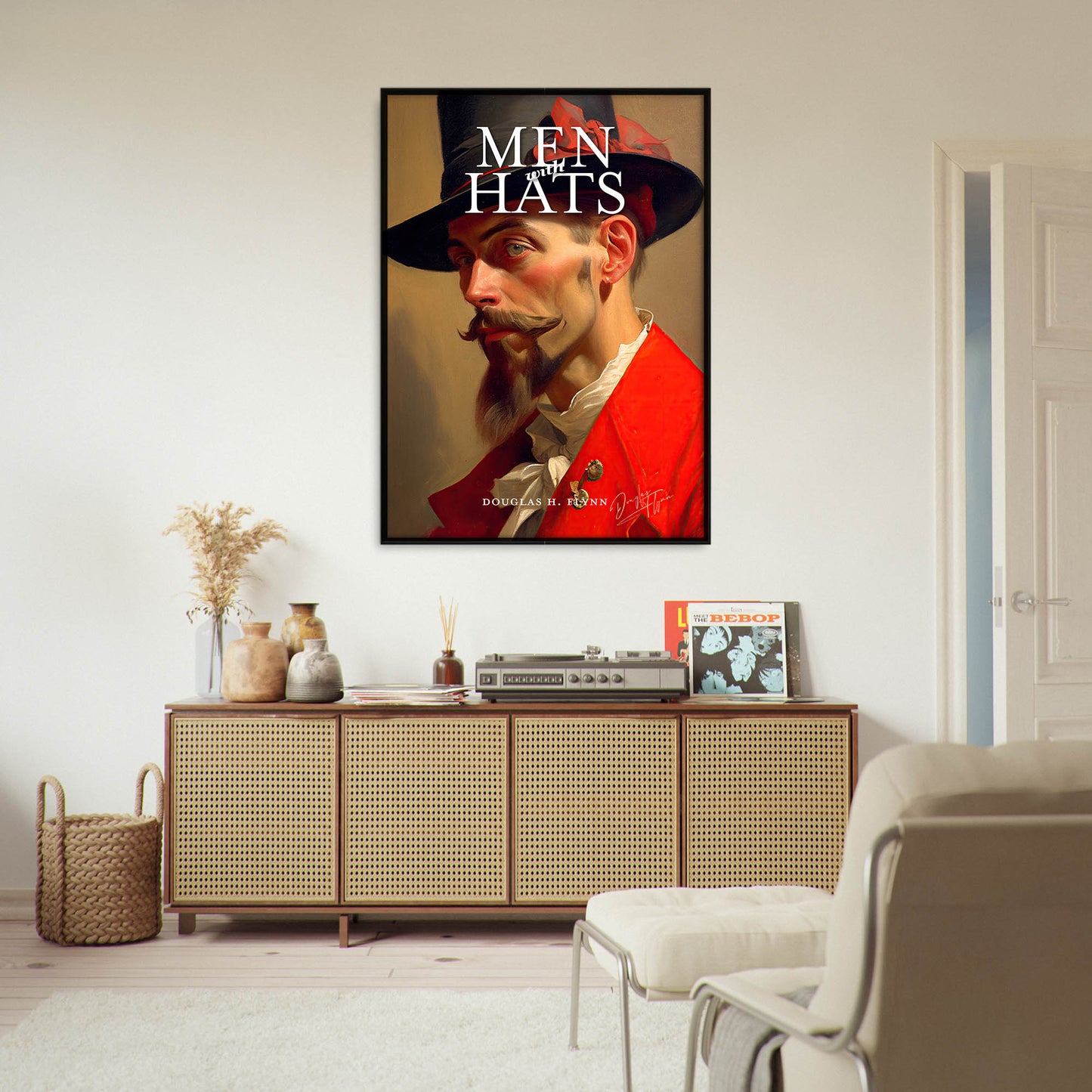 »Men With Hats« merch poster