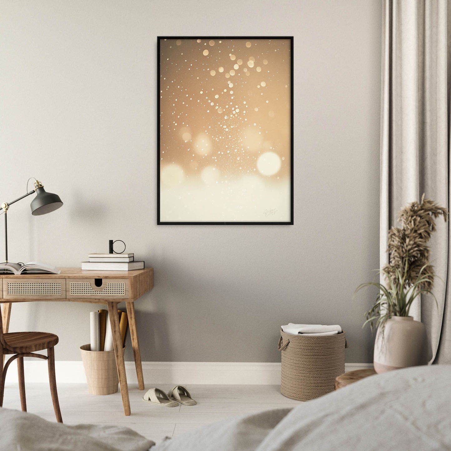 »Snow Falling« designposter