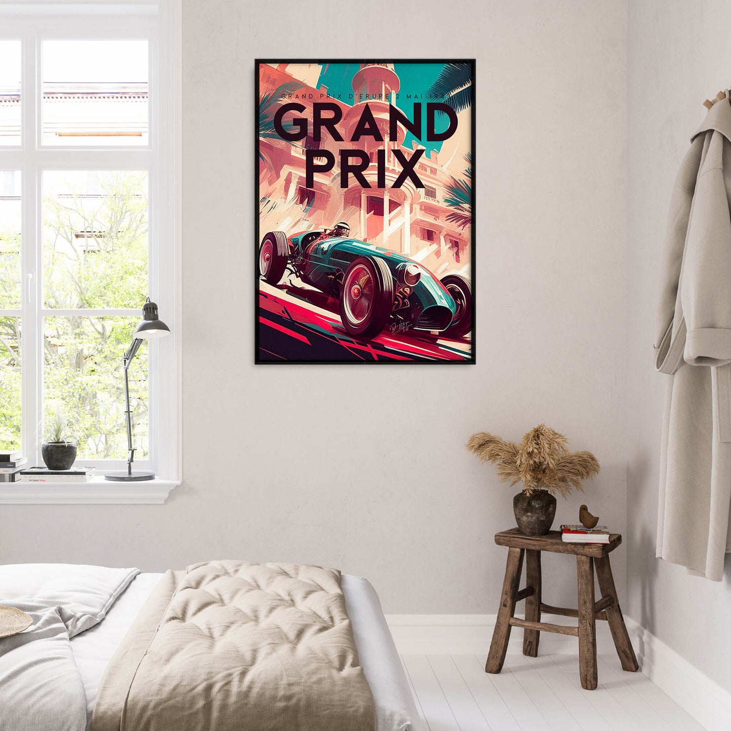 »Quantum of Racing History« retro poster