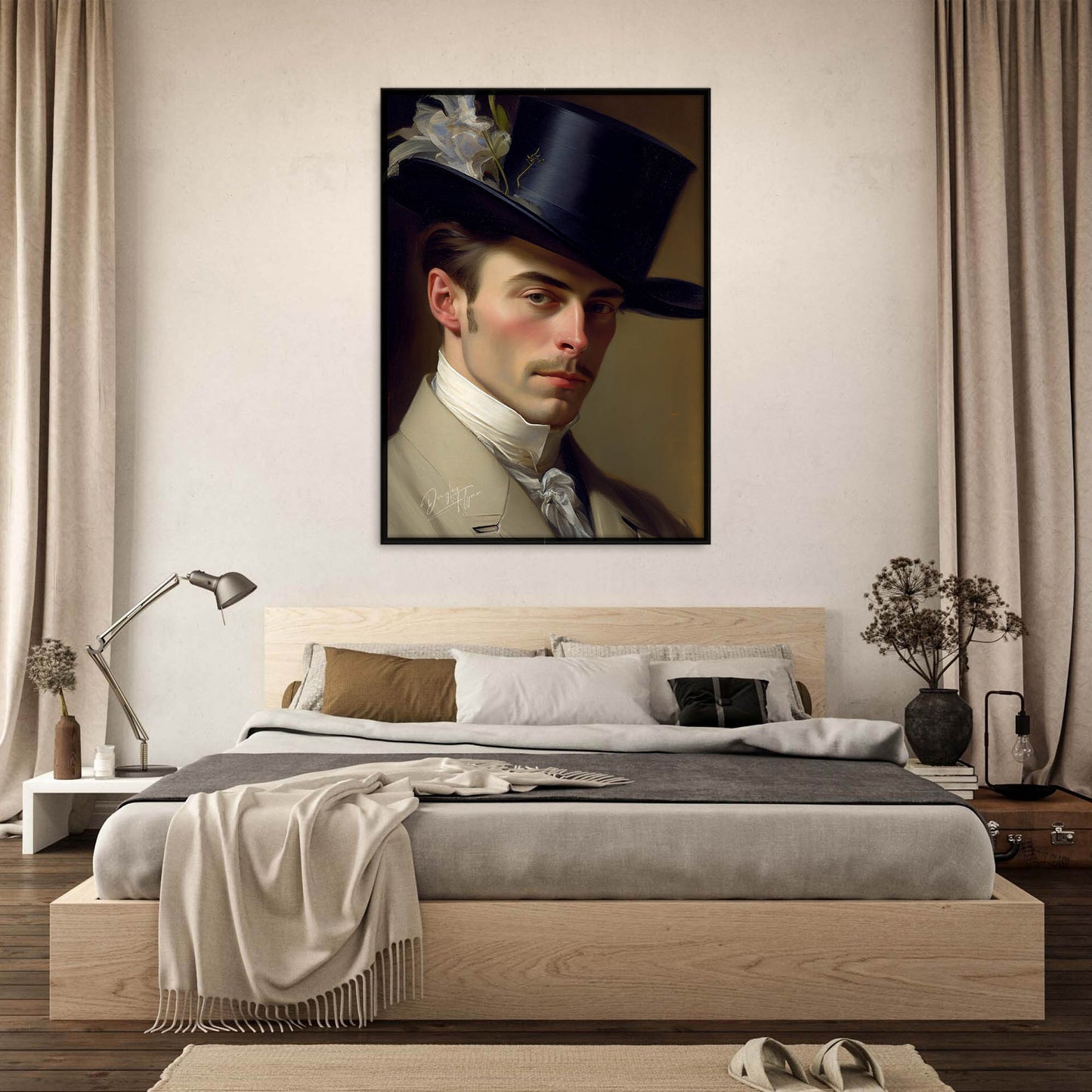 »The Dapper Don«retro poster