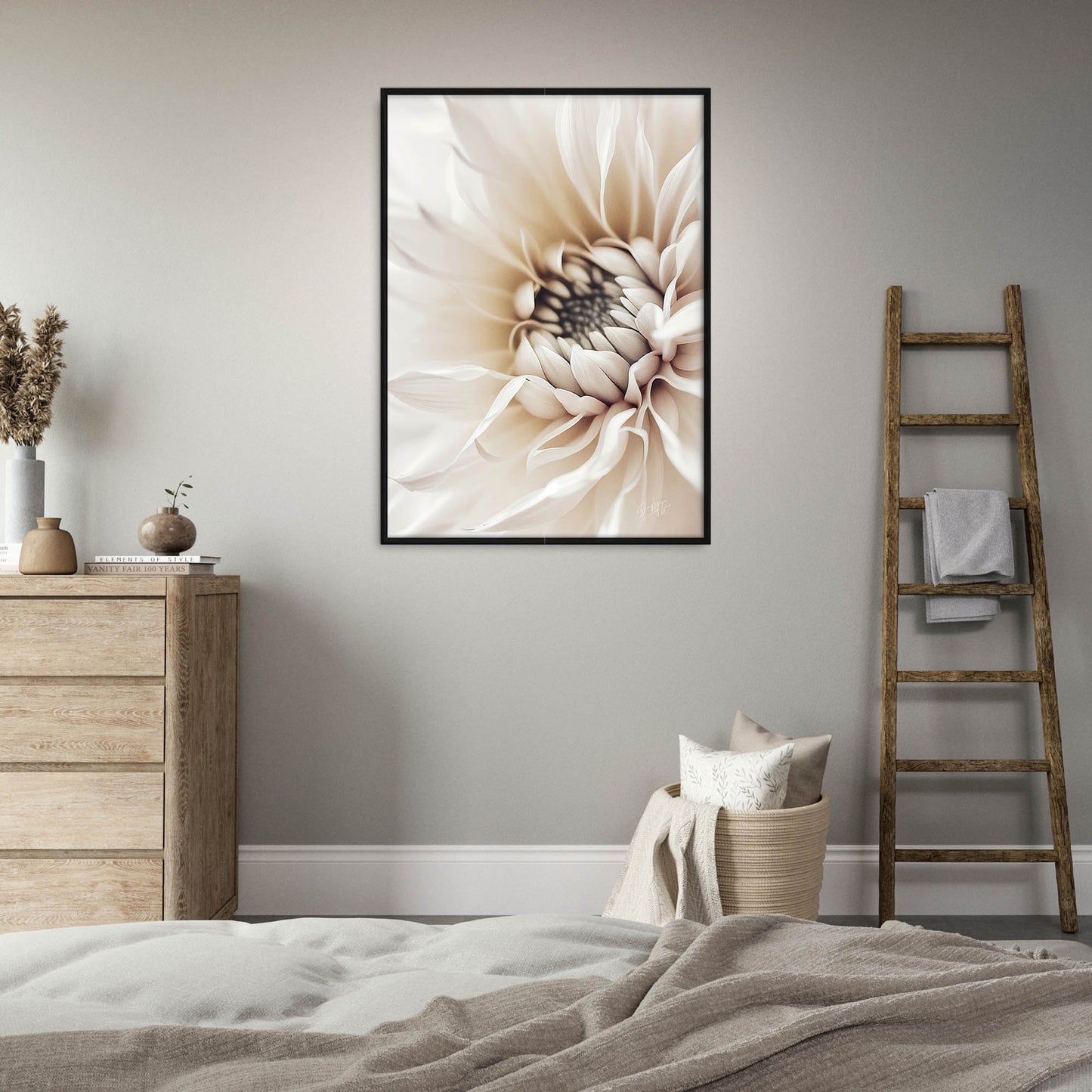 »White Flower« designposter