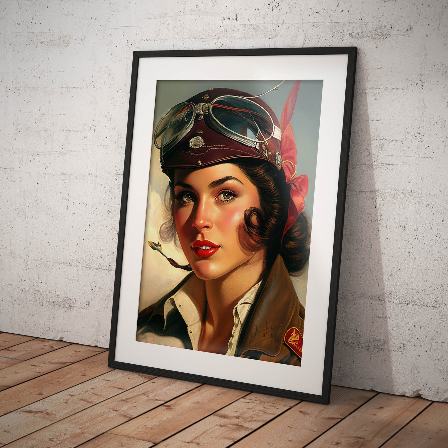 »I've got your tail« retro poster