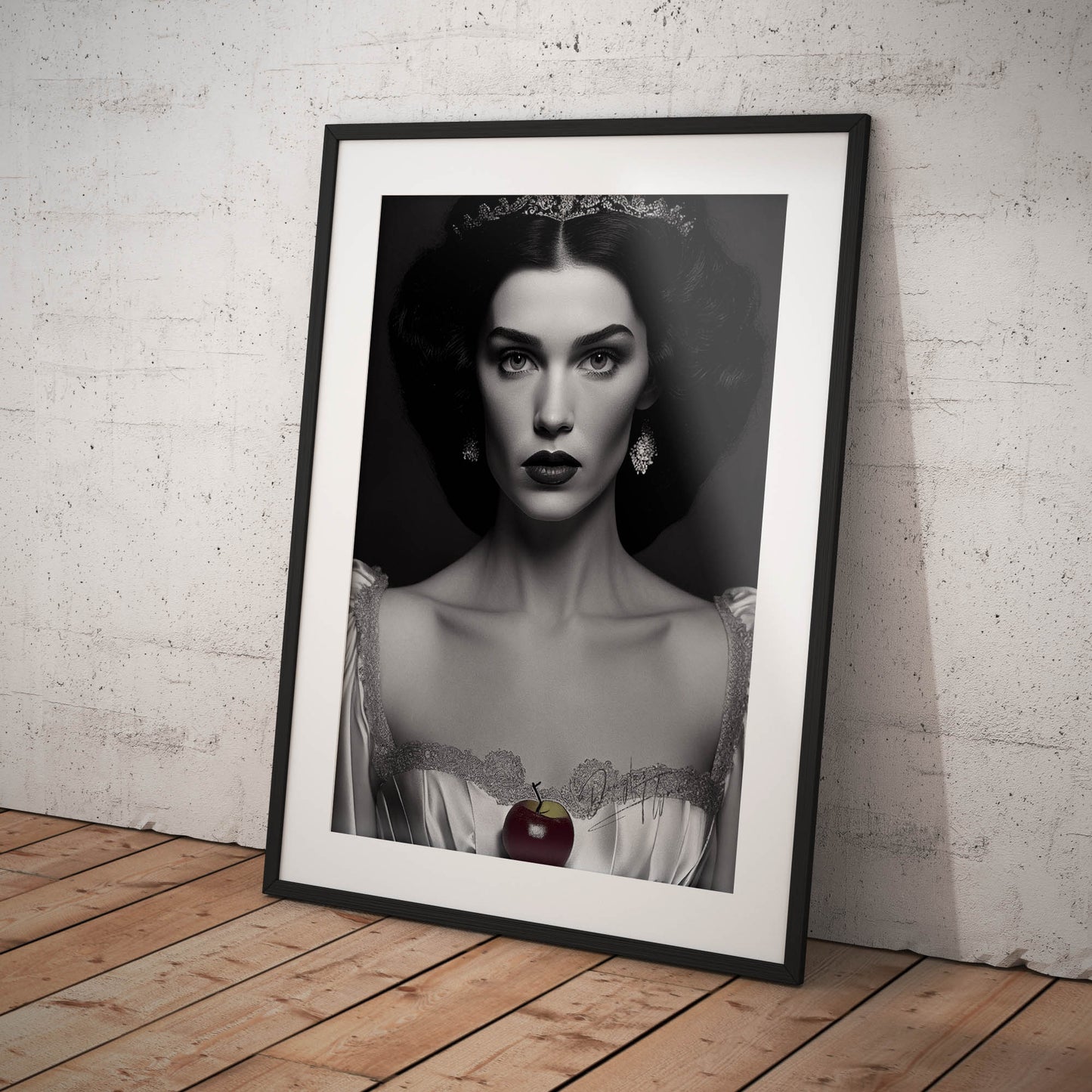 »Winter Fairytale« retro poster