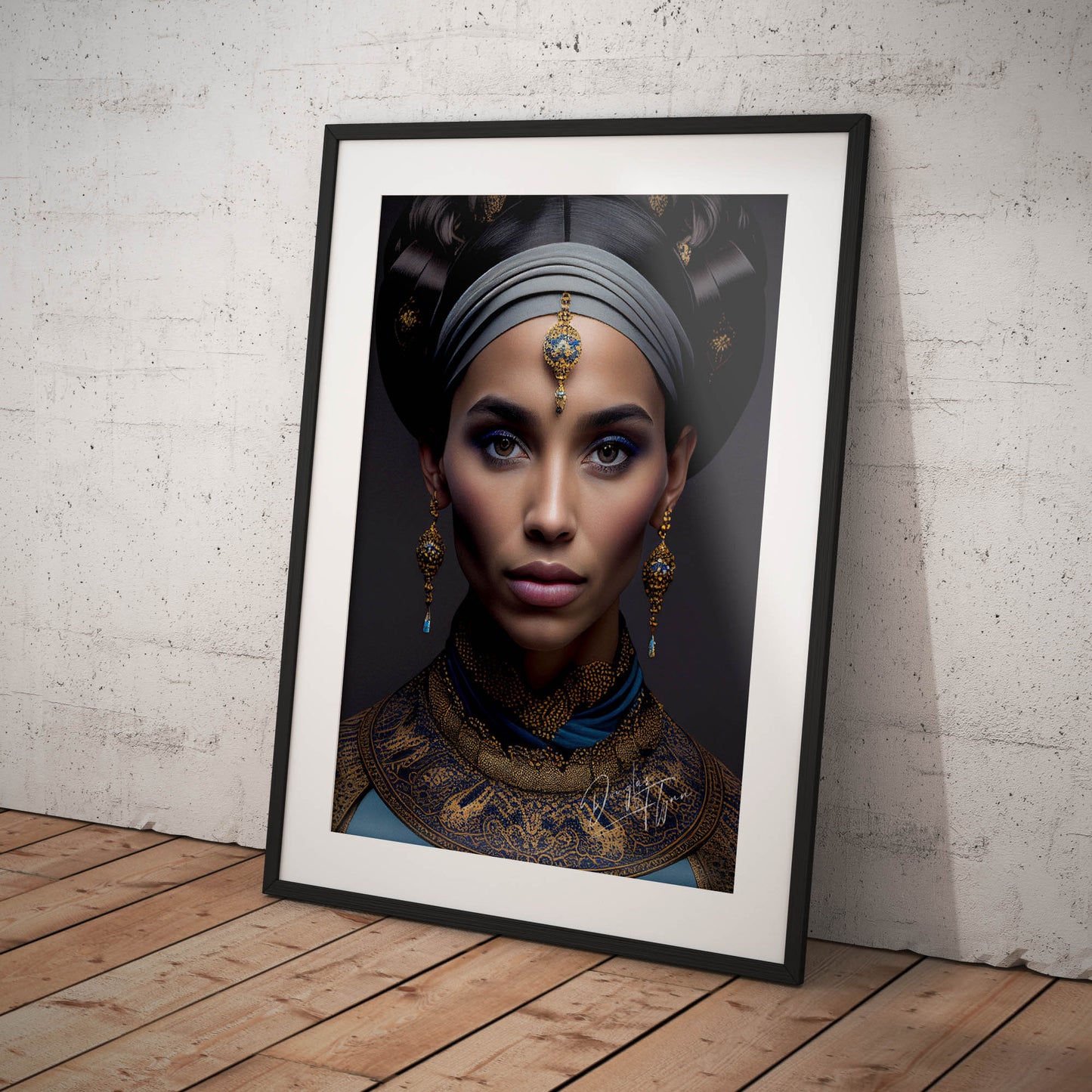 »Desert Chic« retro poster