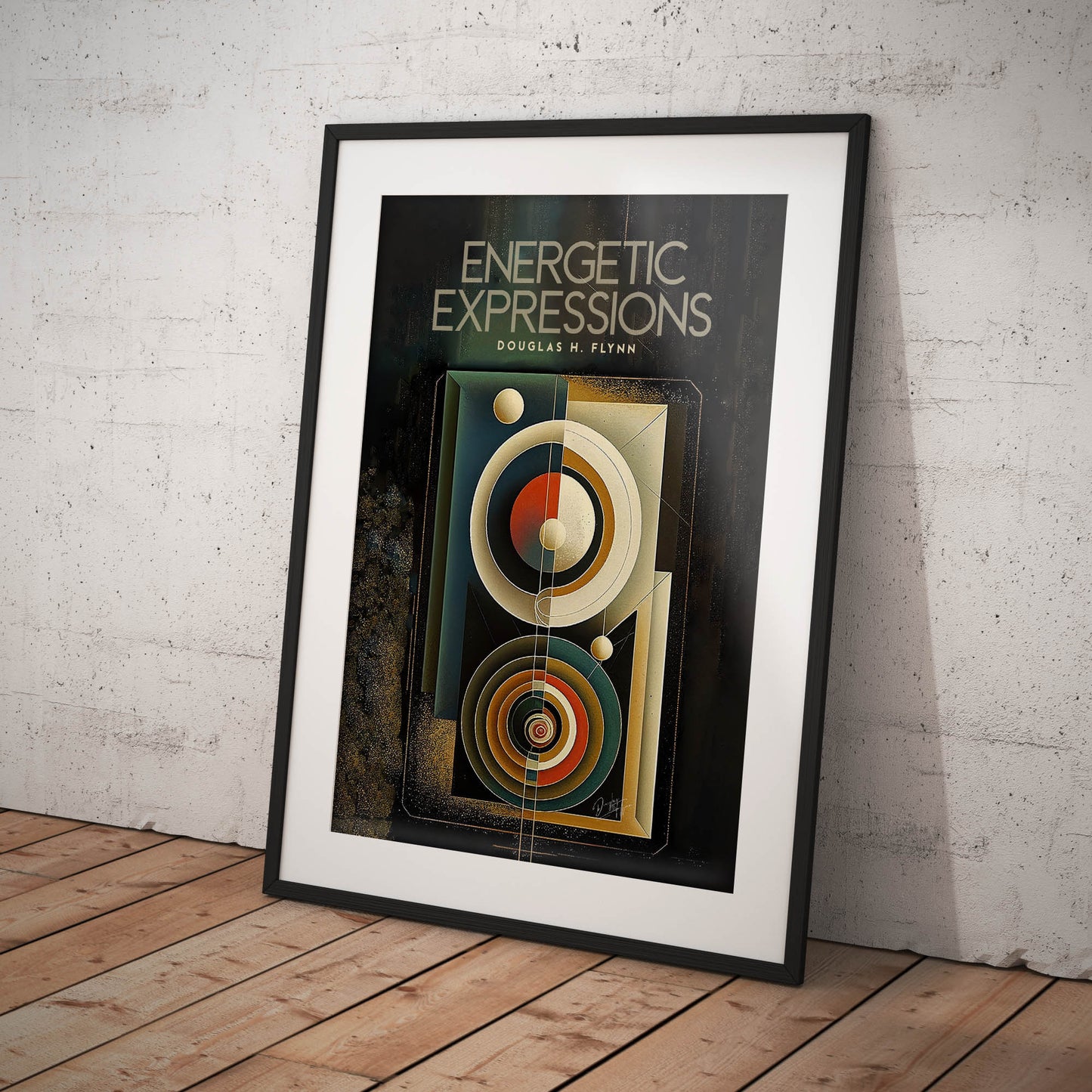 »Energetic Expressions« merch poster
