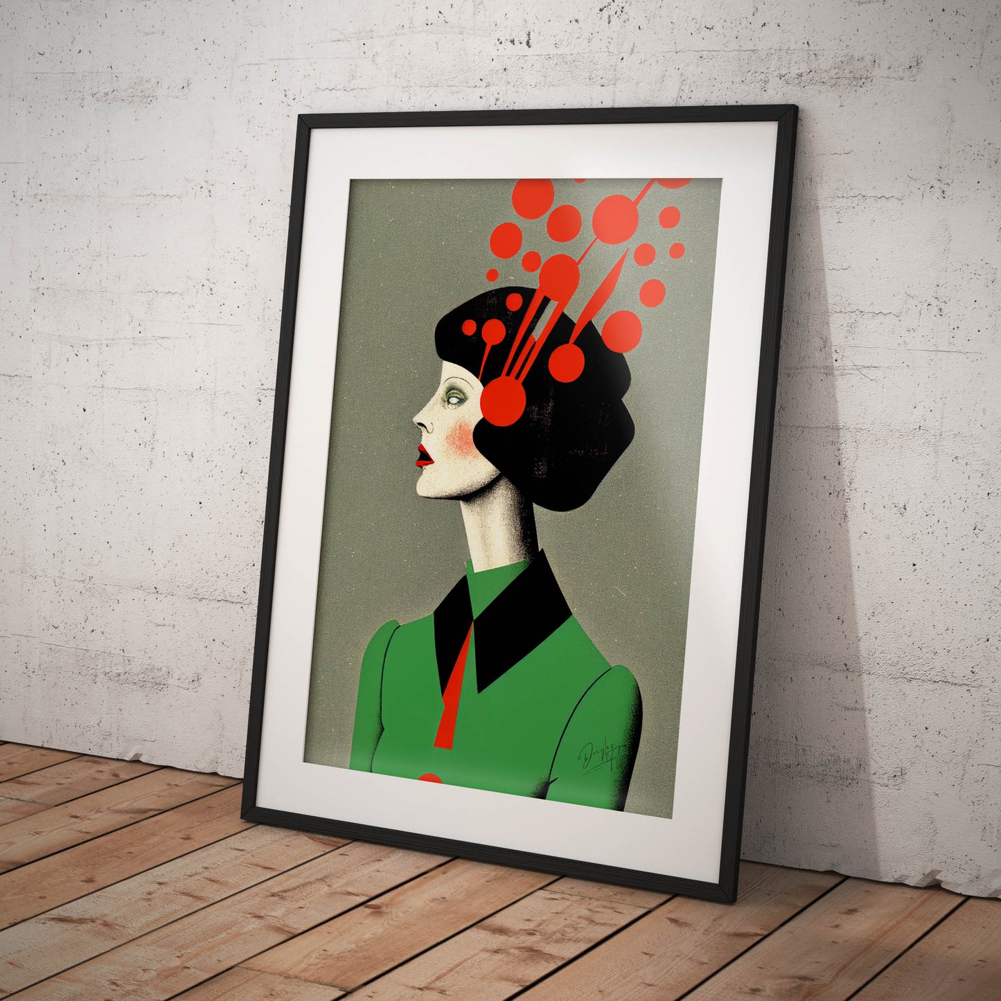 »Capturing Friendship« retro poster