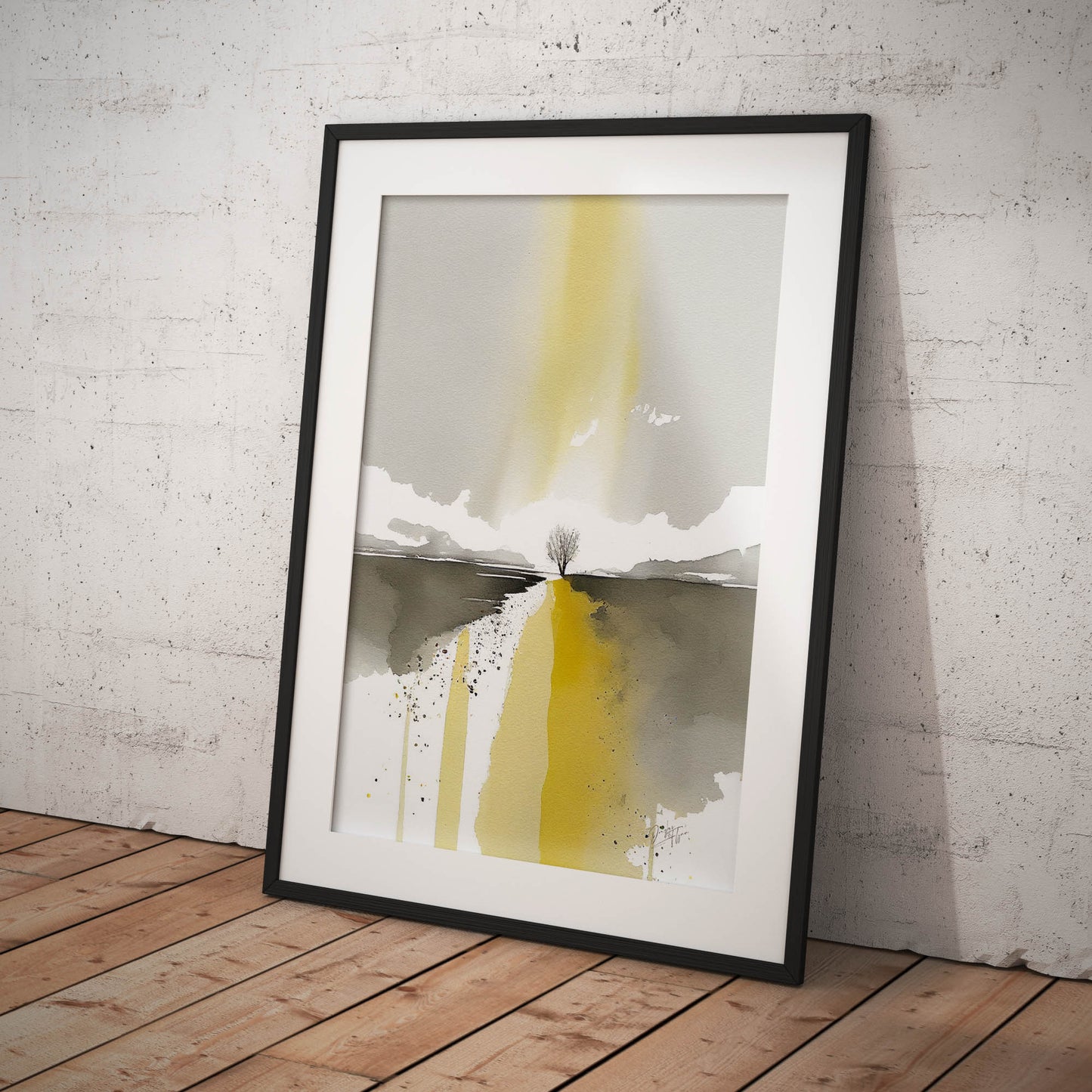 »After the Rain« retro poster
