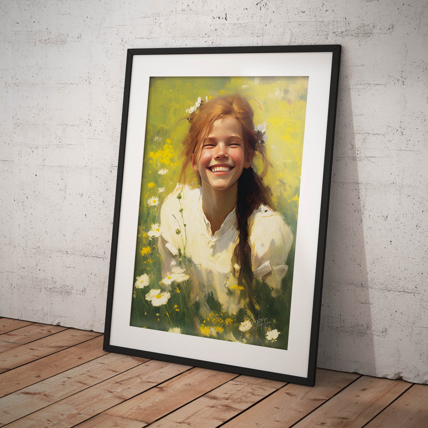»Isabella, Birthday-girl« retro poster