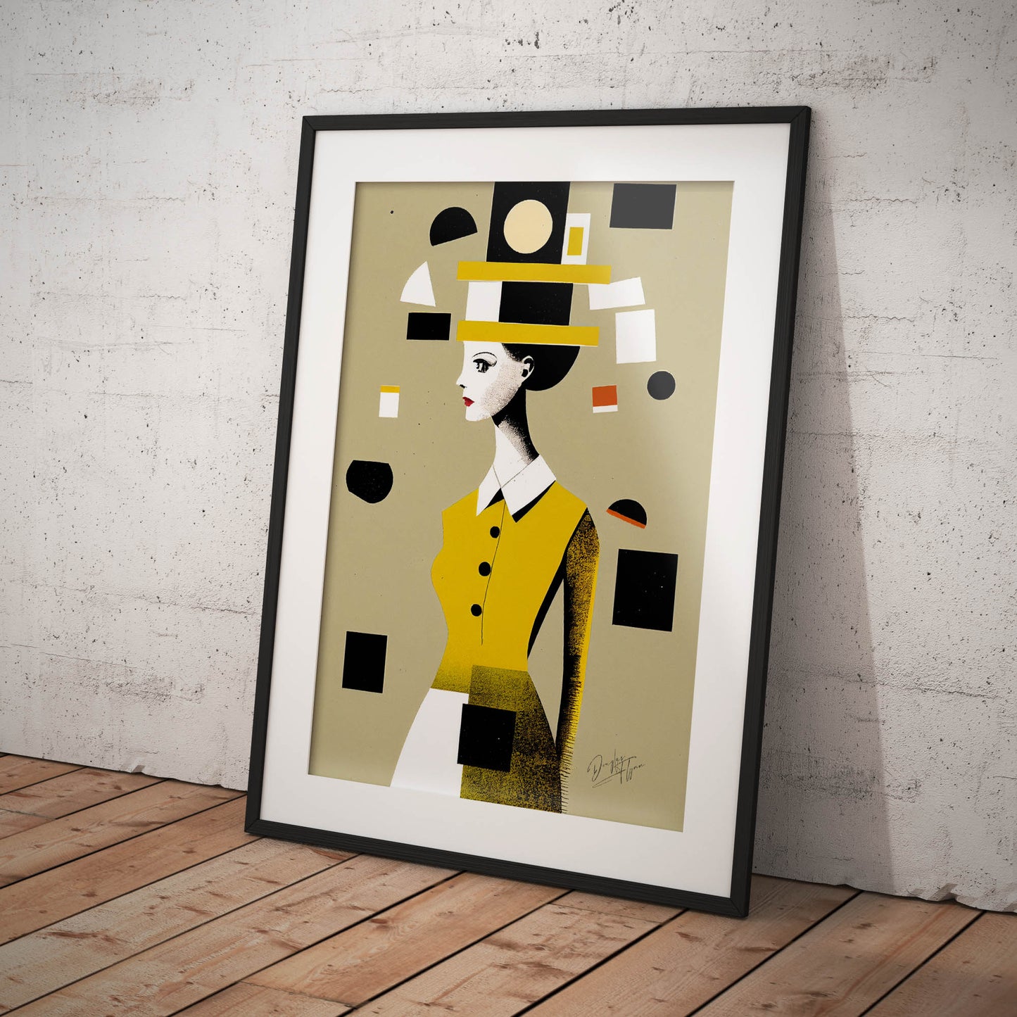 »Celebrating Friendship« retro poster
