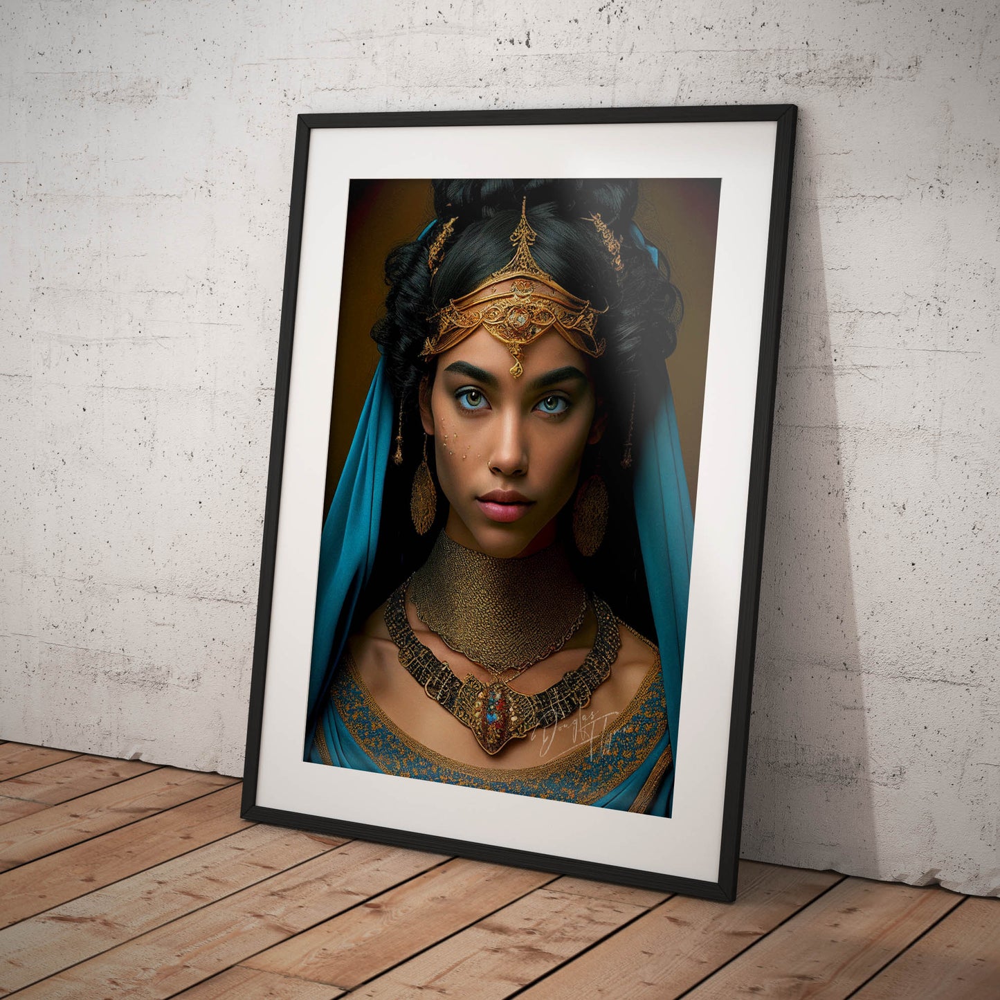 »Eastern Elegance« retro poster