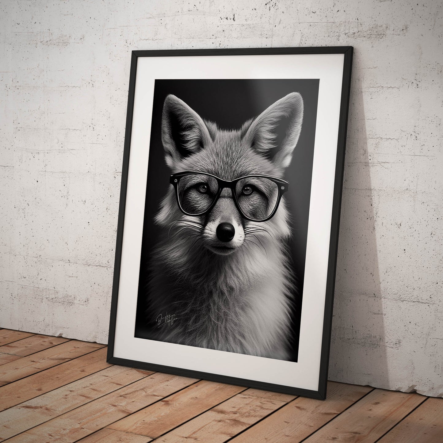 »Brush-tailed Slicker« retro poster