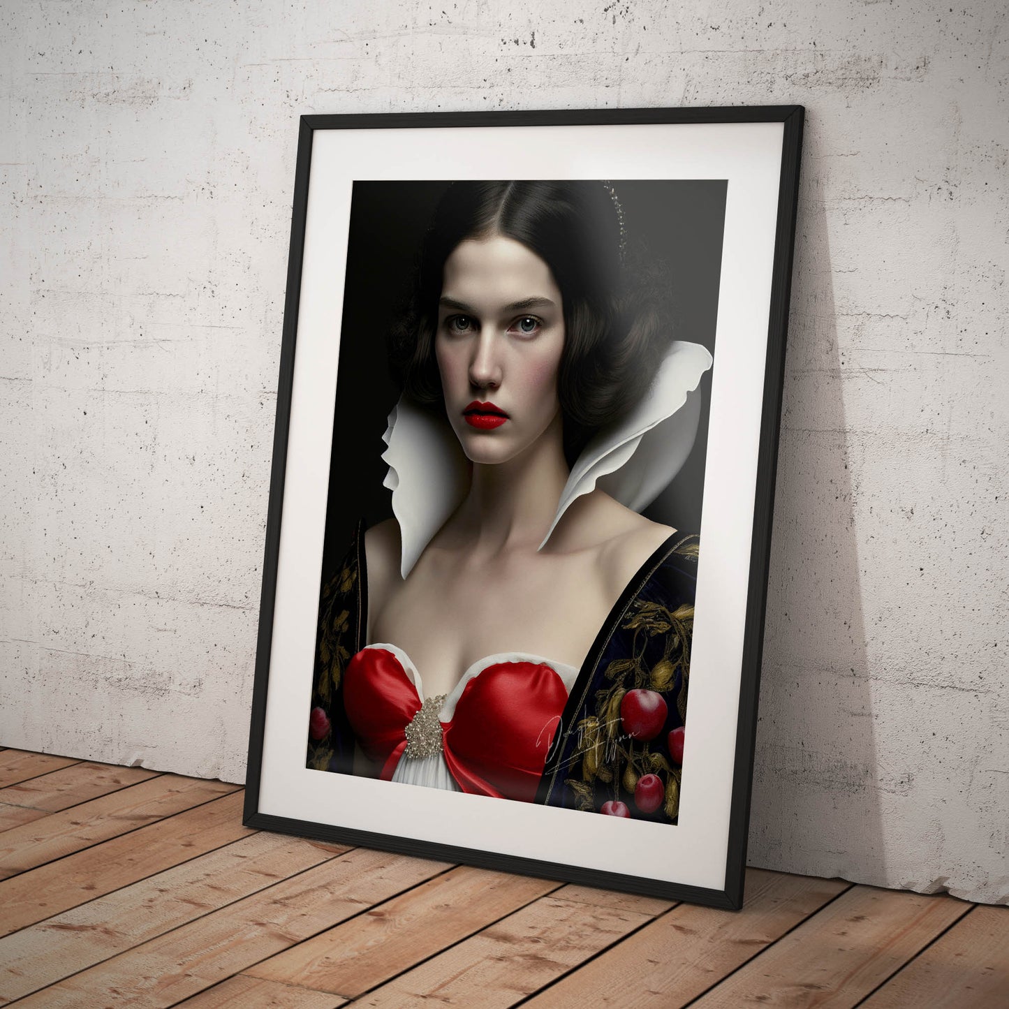 »Fairytale Glam« retro poster