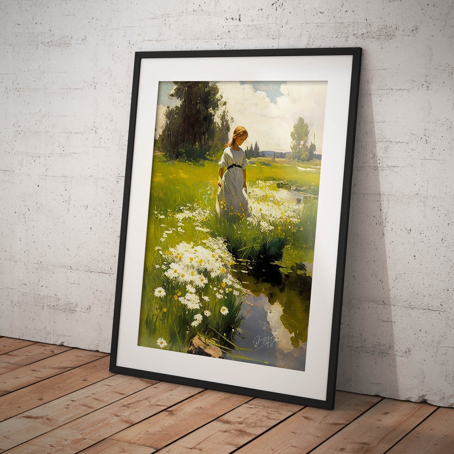 »Isabella, summerday« retro poster