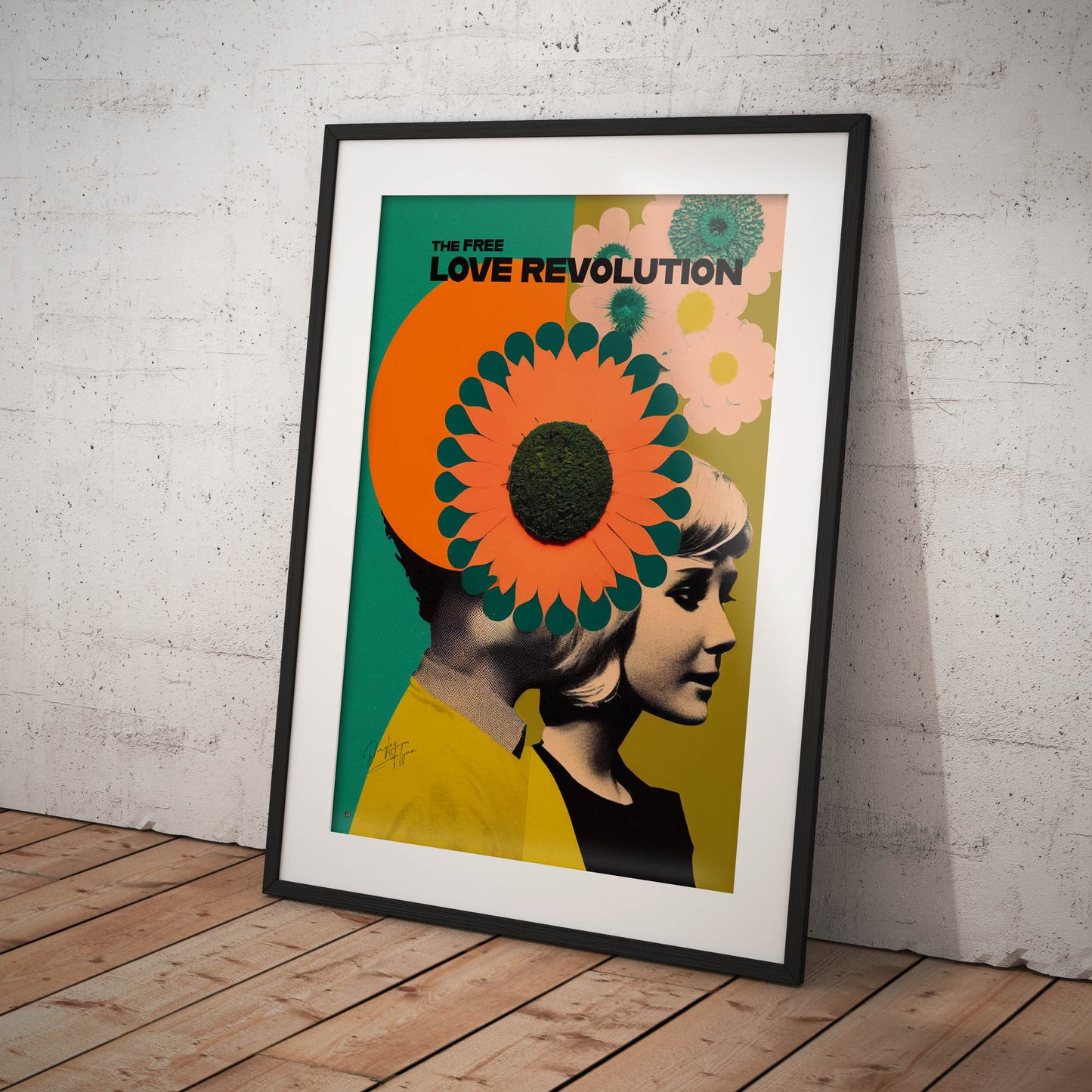 »The Free Love Revolution«retro poster