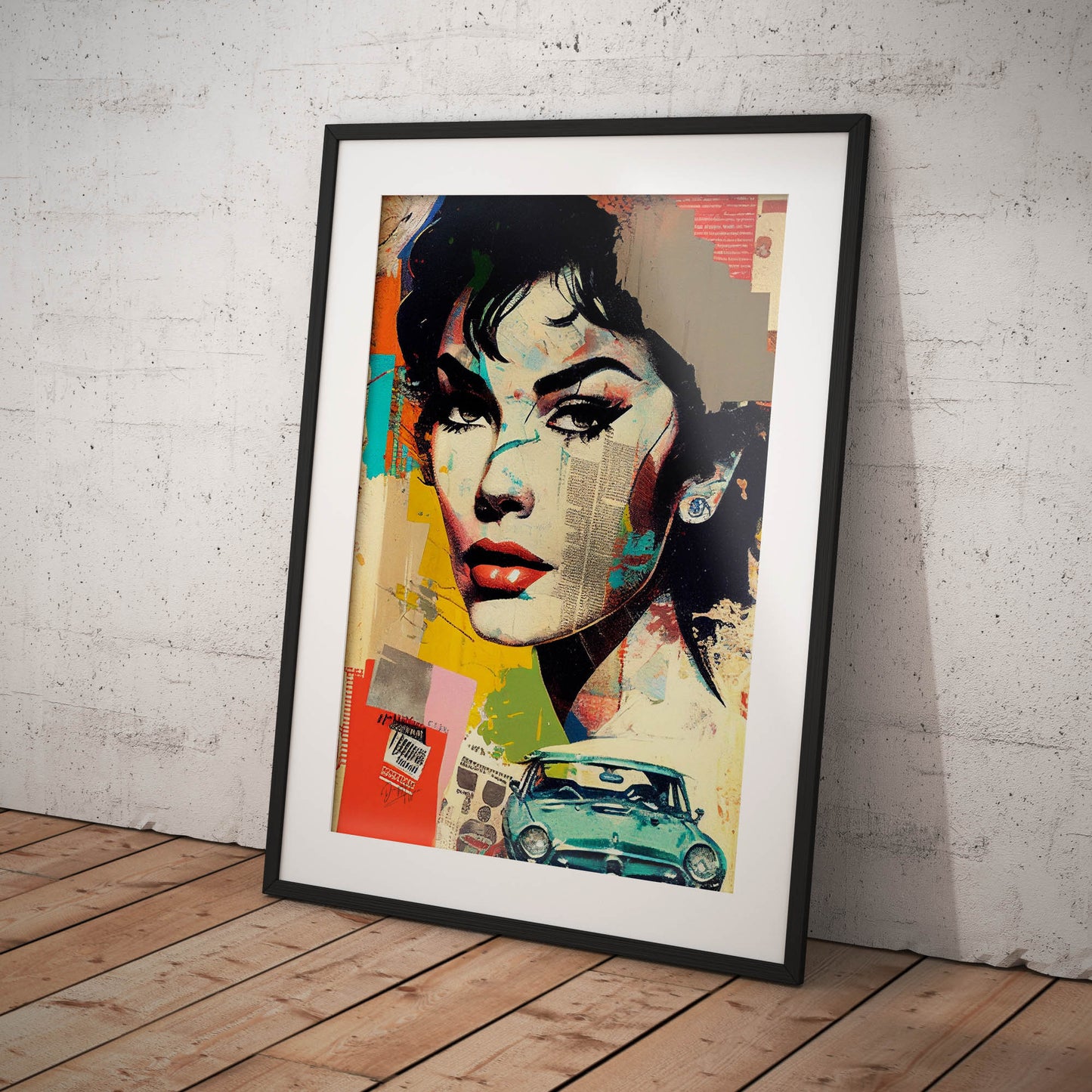 »Identity Mix« retroposter