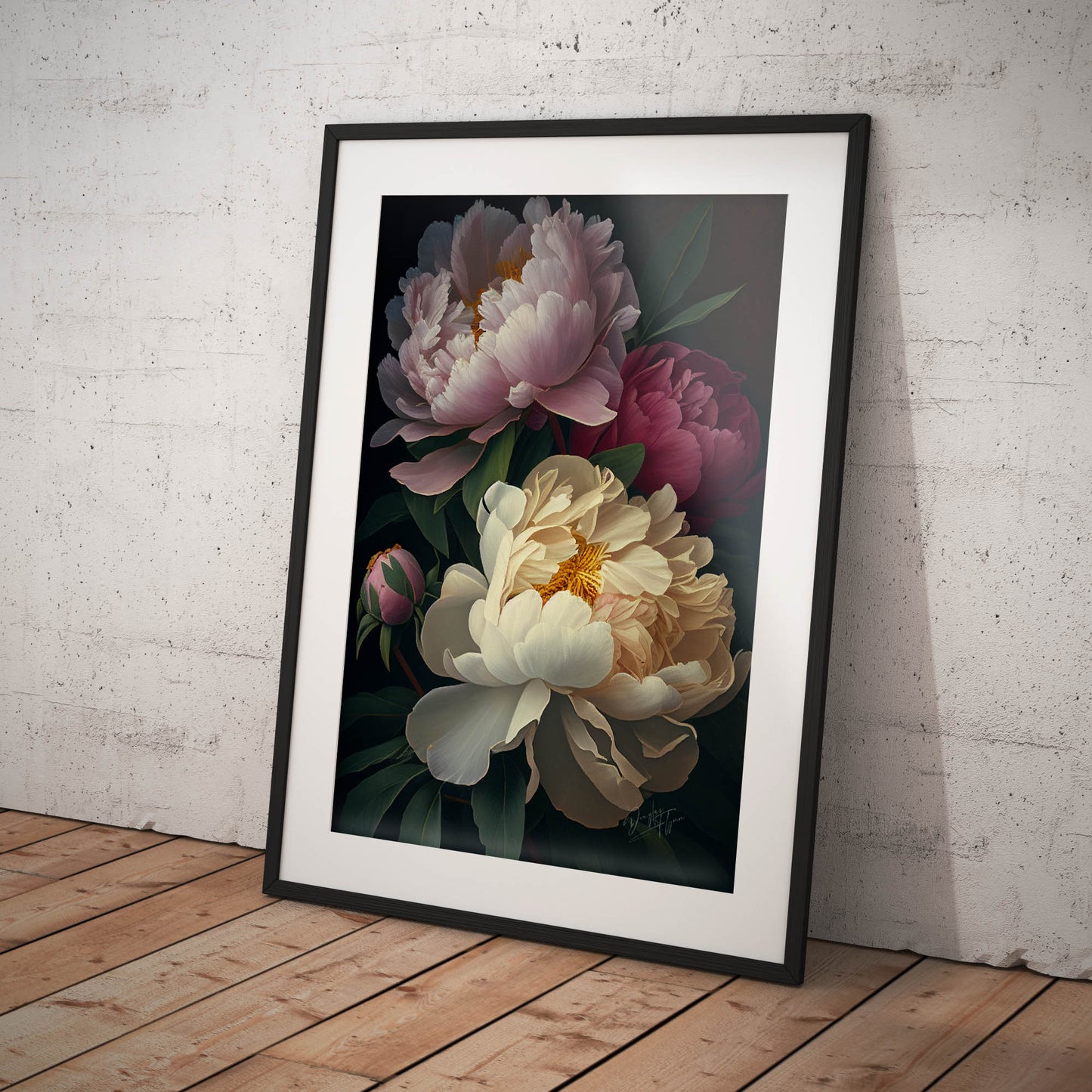 »Garden of Romance« retro poster