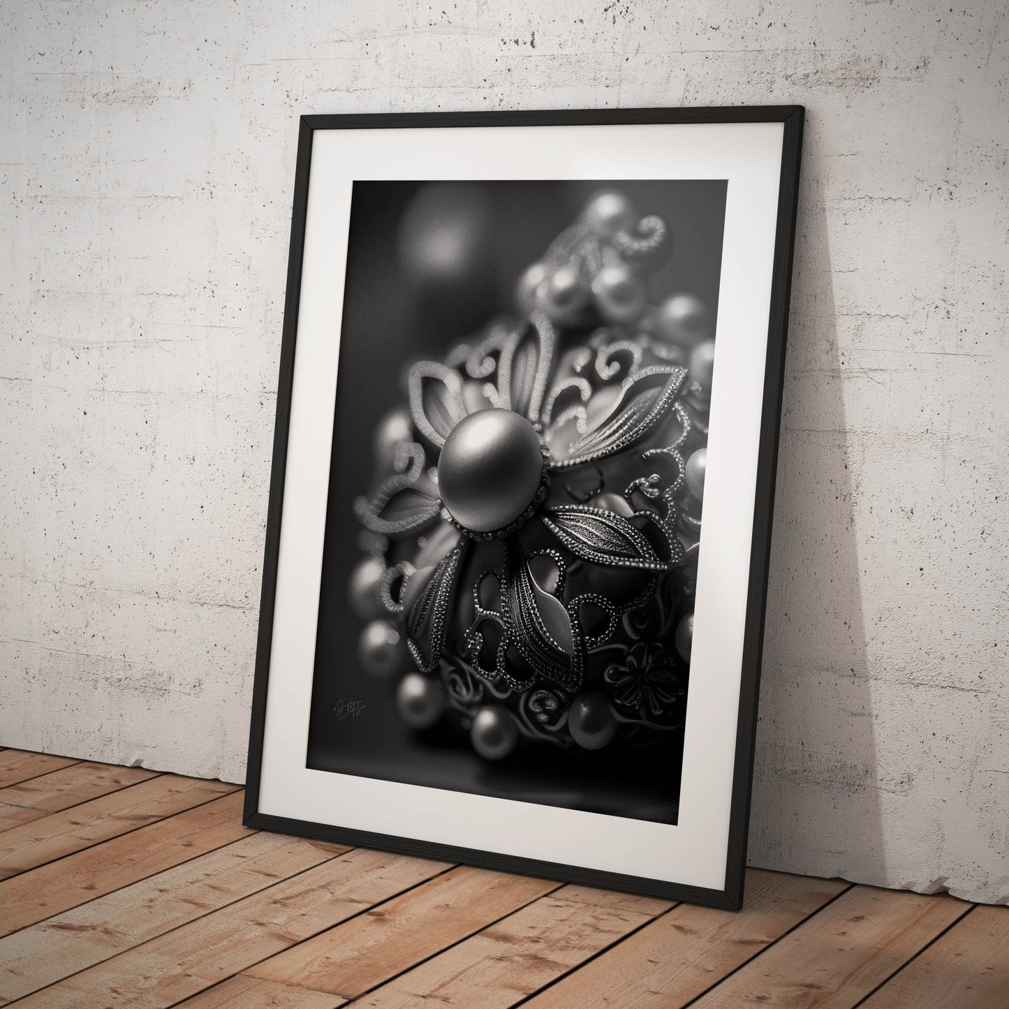»Elegance of Grayscale« poster