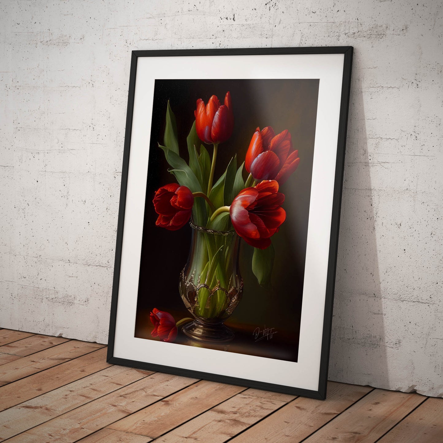 »Graceful Arrangement« retro poster