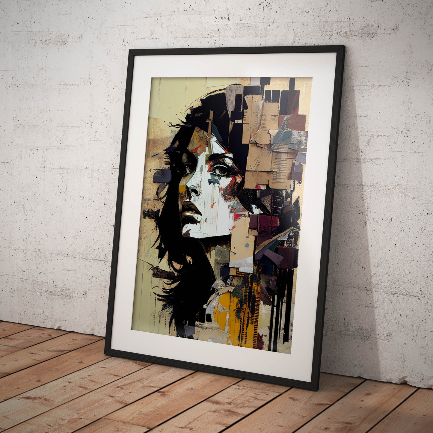 »Multifaceted Portrait« retroposter