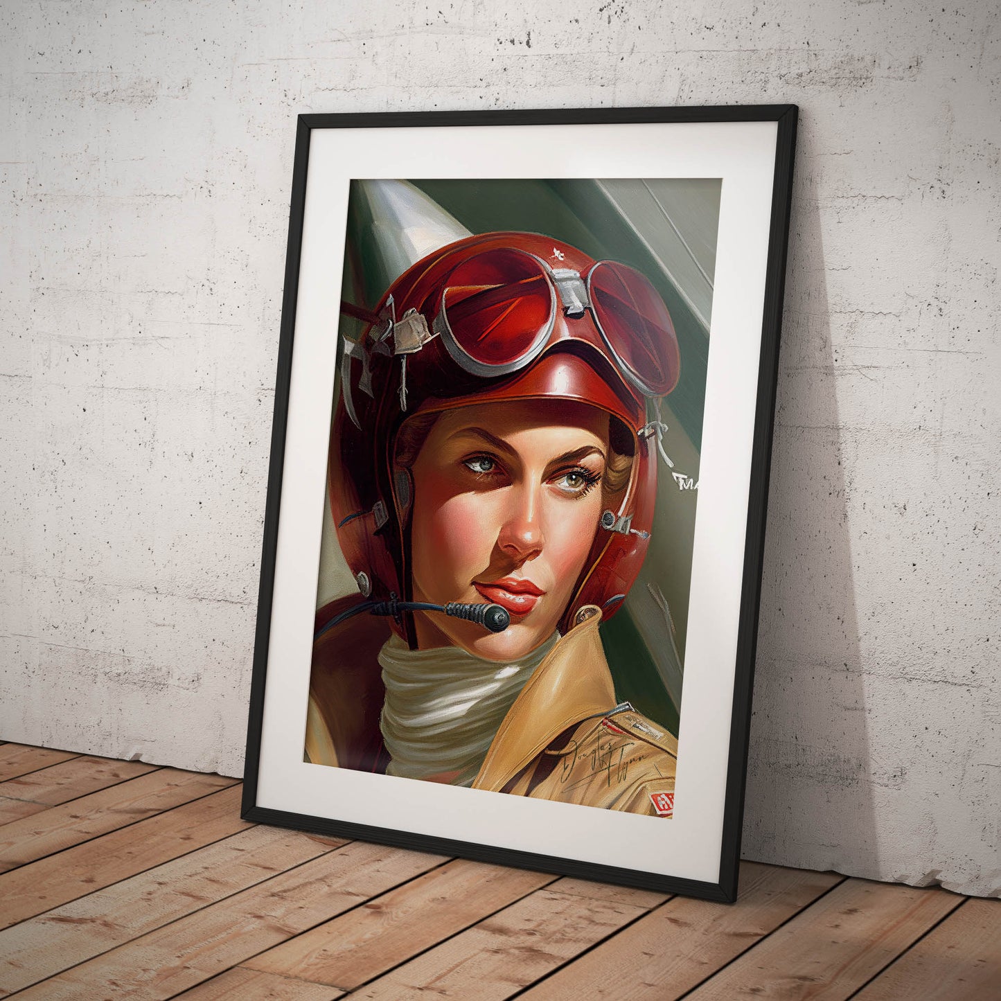 »Scan the skies for me« retro poster