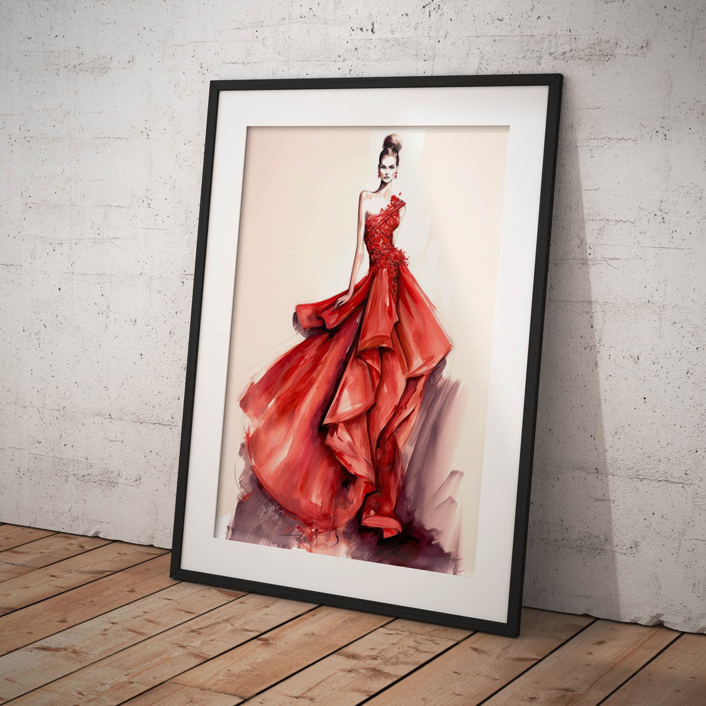 »Gowning Around« poster