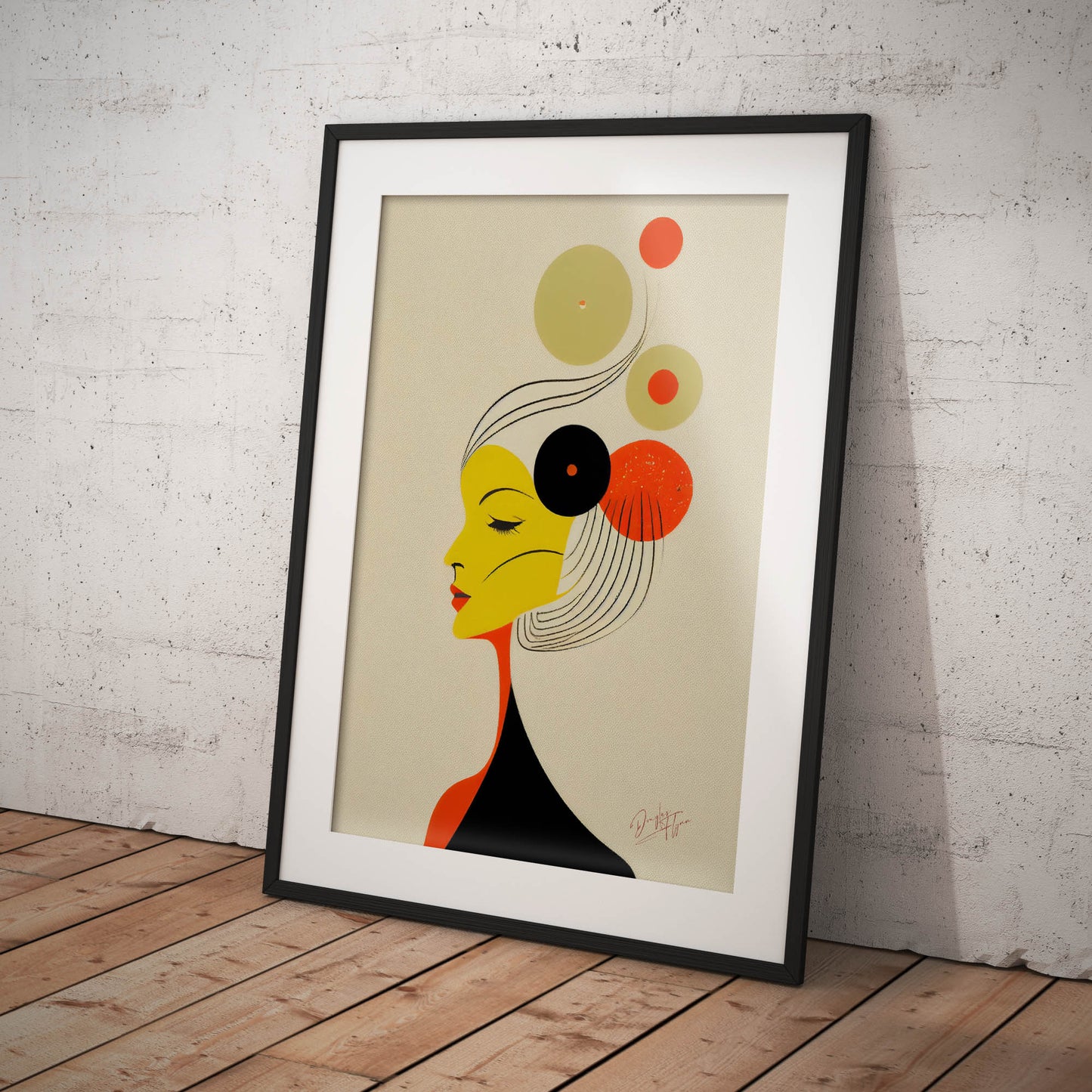 »The Power of Sisterhood« retro poster